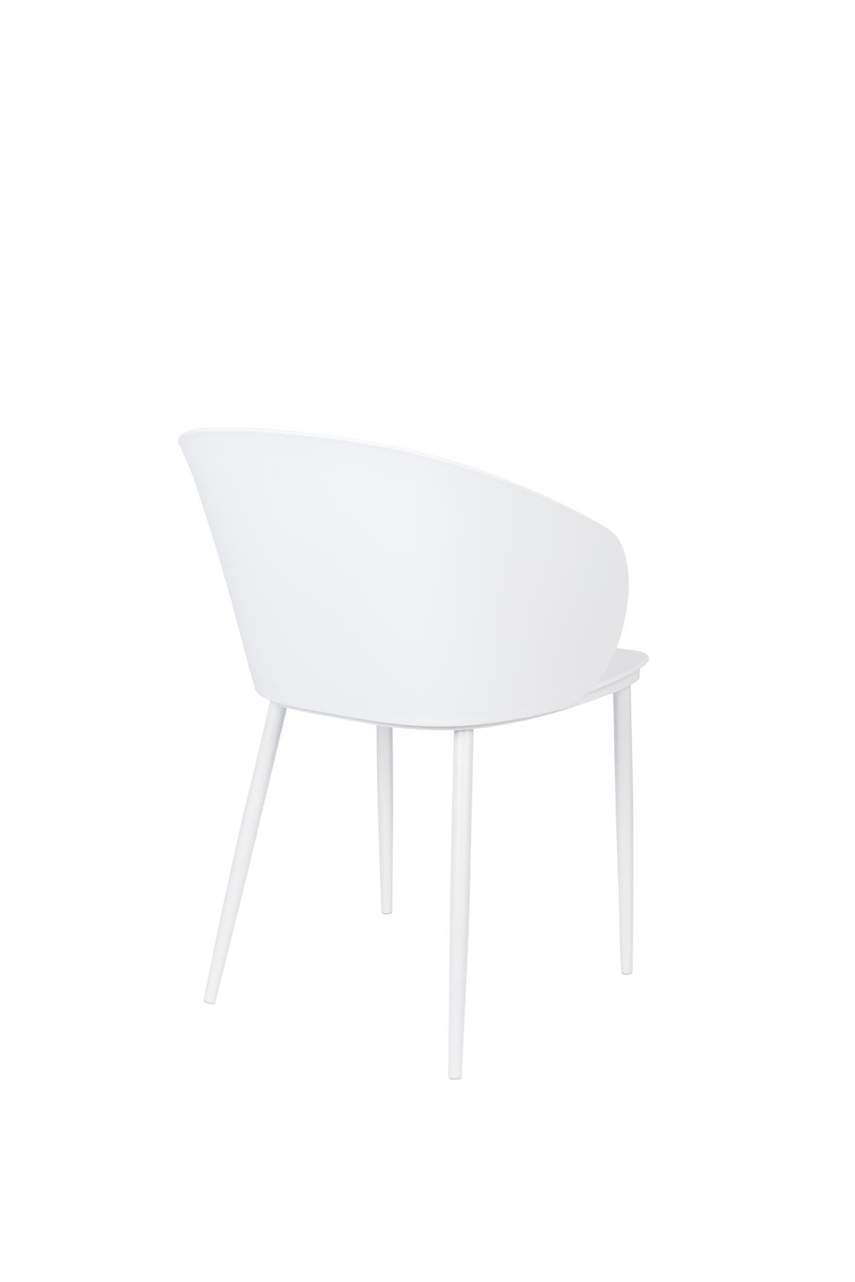 Stuhl GIGI in Weiss präsentiert im Onlineshop von KAQTU Design AG. Stuhl ist von White Label Living