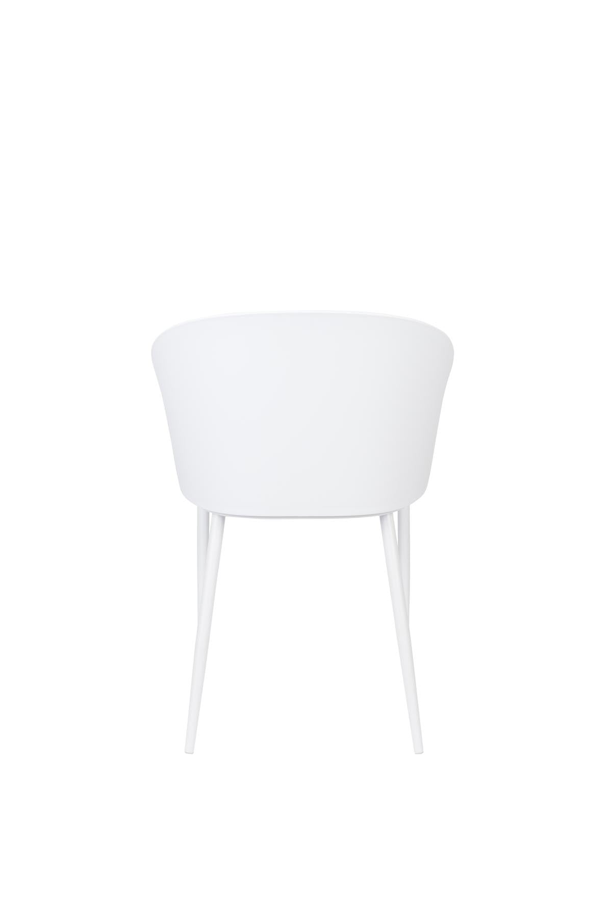 Stuhl GIGI in Weiss präsentiert im Onlineshop von KAQTU Design AG. Stuhl ist von White Label Living