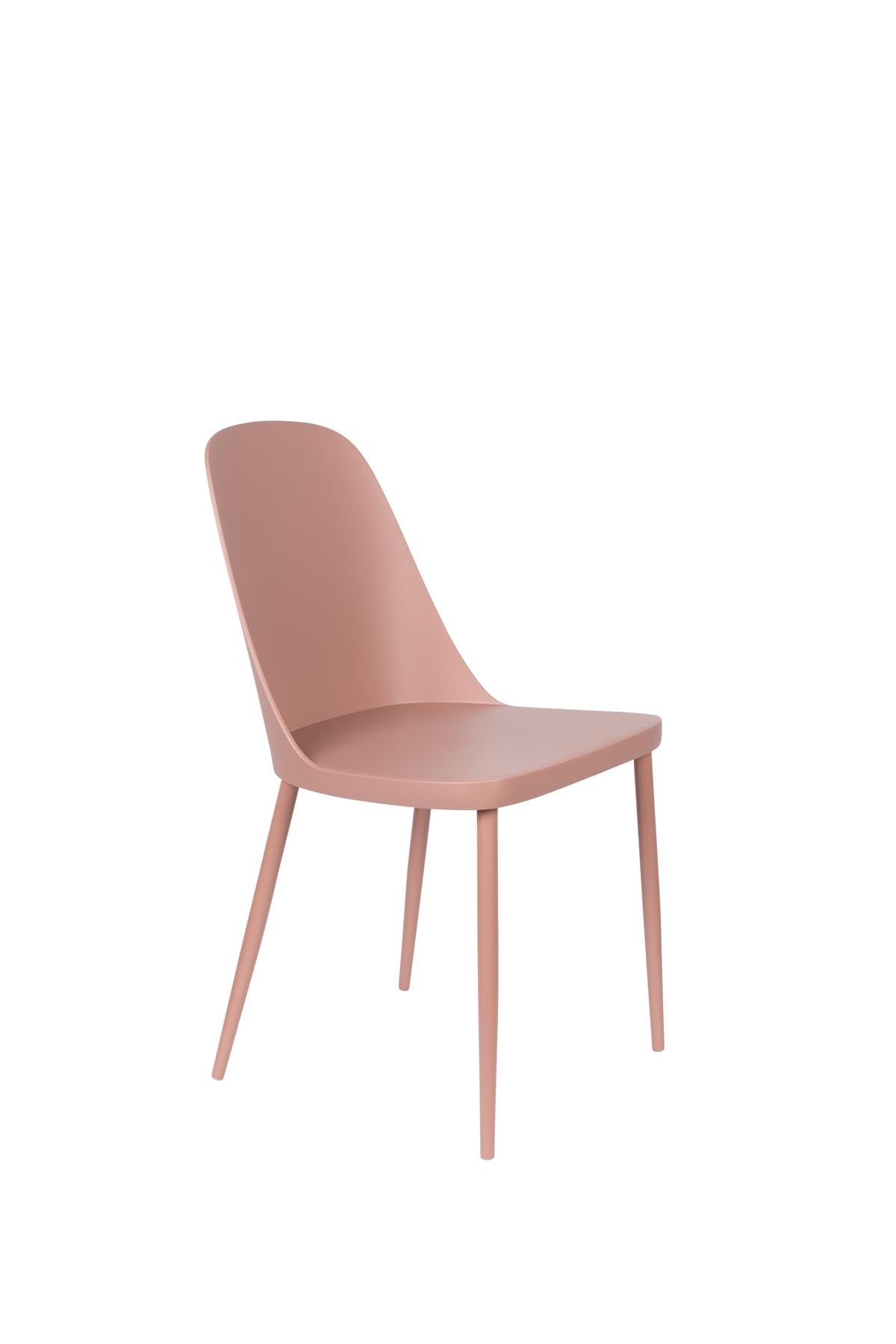 Stuhl PIP in Rosa präsentiert im Onlineshop von KAQTU Design AG. Stuhl ist von White Label Living