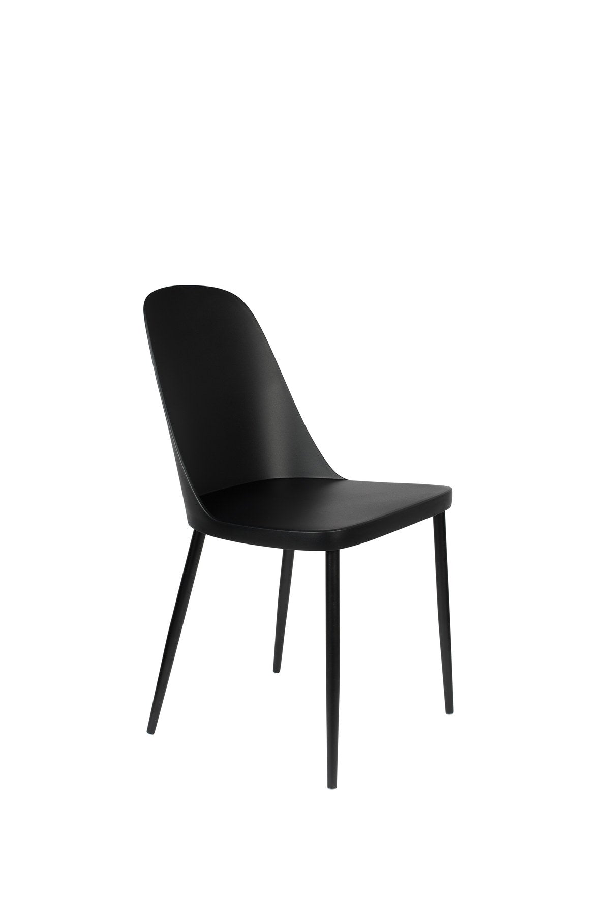 Stuhl PIP in Schwarz präsentiert im Onlineshop von KAQTU Design AG. Stuhl ist von White Label Living