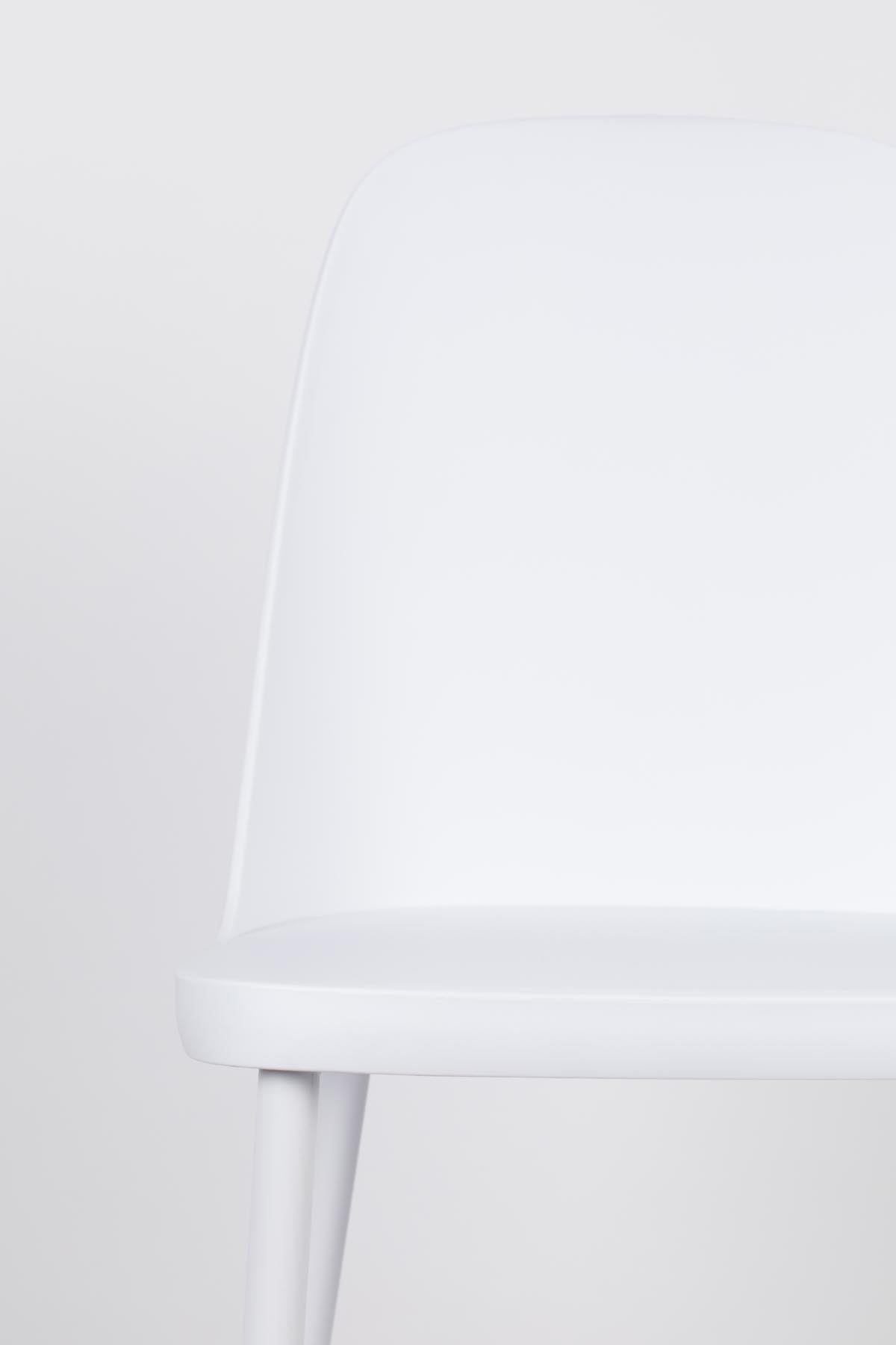 Stuhl PIP in Weiss präsentiert im Onlineshop von KAQTU Design AG. Stuhl ist von White Label Living