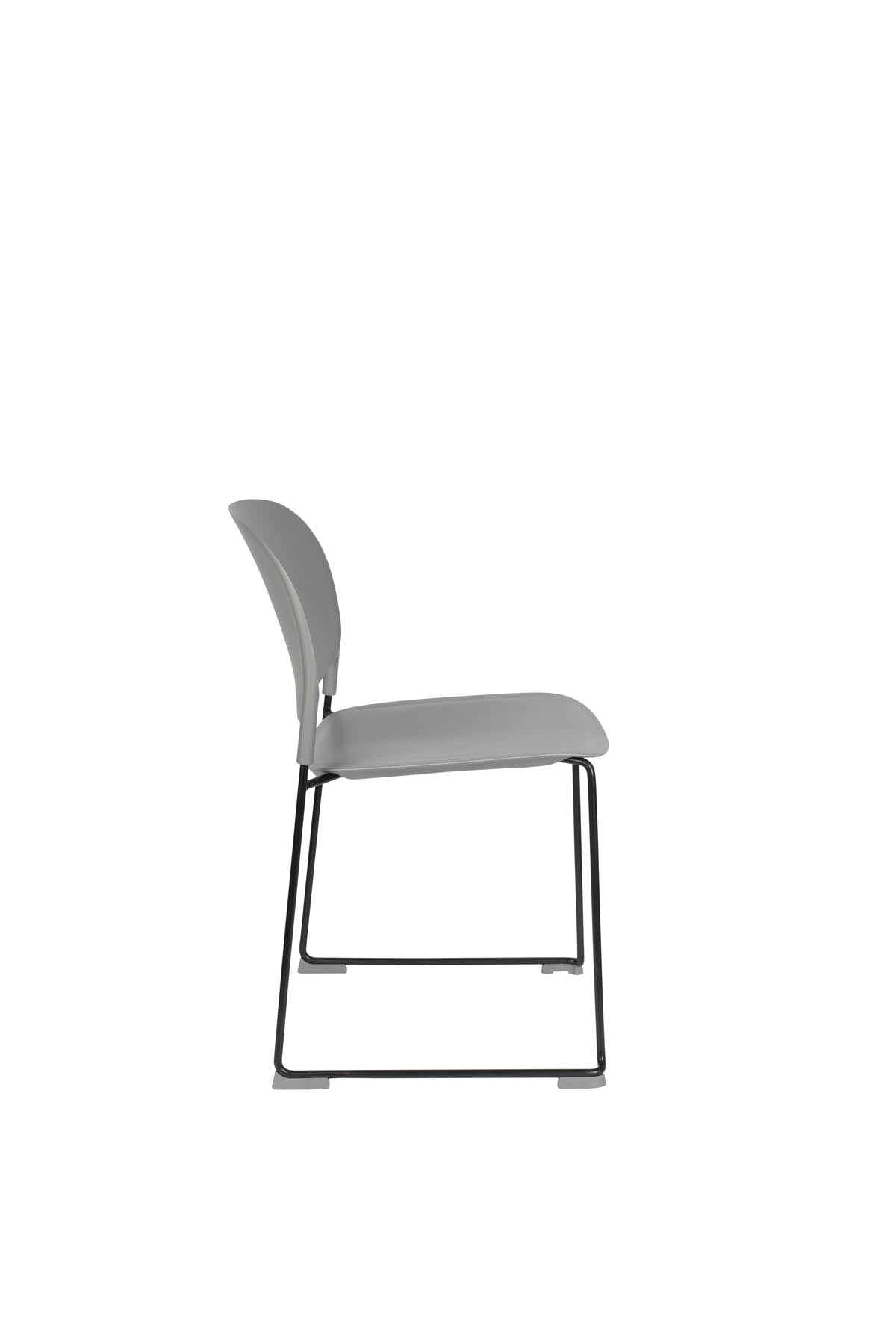 Stuhl STACKS in Grau präsentiert im Onlineshop von KAQTU Design AG. Stuhl ist von White Label Living