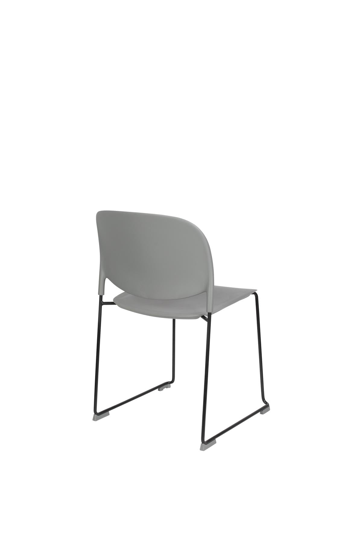 Stuhl STACKS in Grau präsentiert im Onlineshop von KAQTU Design AG. Stuhl ist von White Label Living