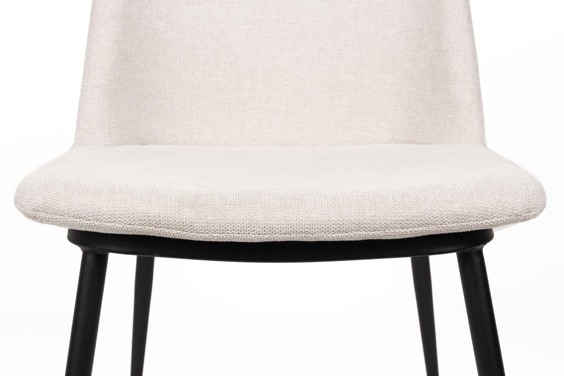 Stuhl LIONEL in Beige präsentiert im Onlineshop von KAQTU Design AG. Stuhl ist von White Label Living
