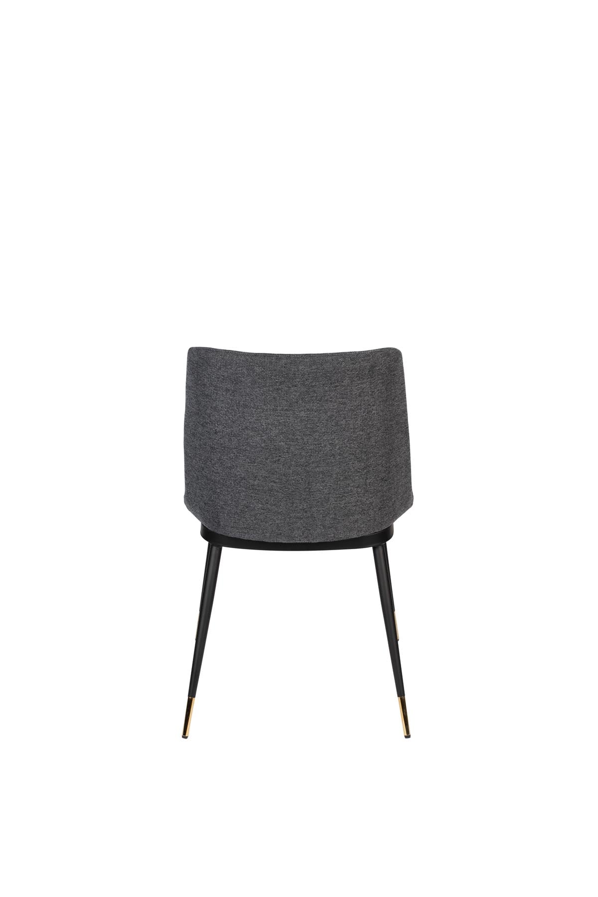 Stuhl LIONEL in Dunkelgrau präsentiert im Onlineshop von KAQTU Design AG. Stuhl ist von White Label Living
