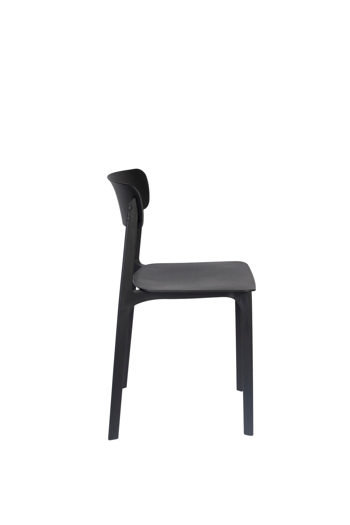 Stuhl Clive in Schwarz präsentiert im Onlineshop von KAQTU Design AG. Stuhl ist von White Label Living