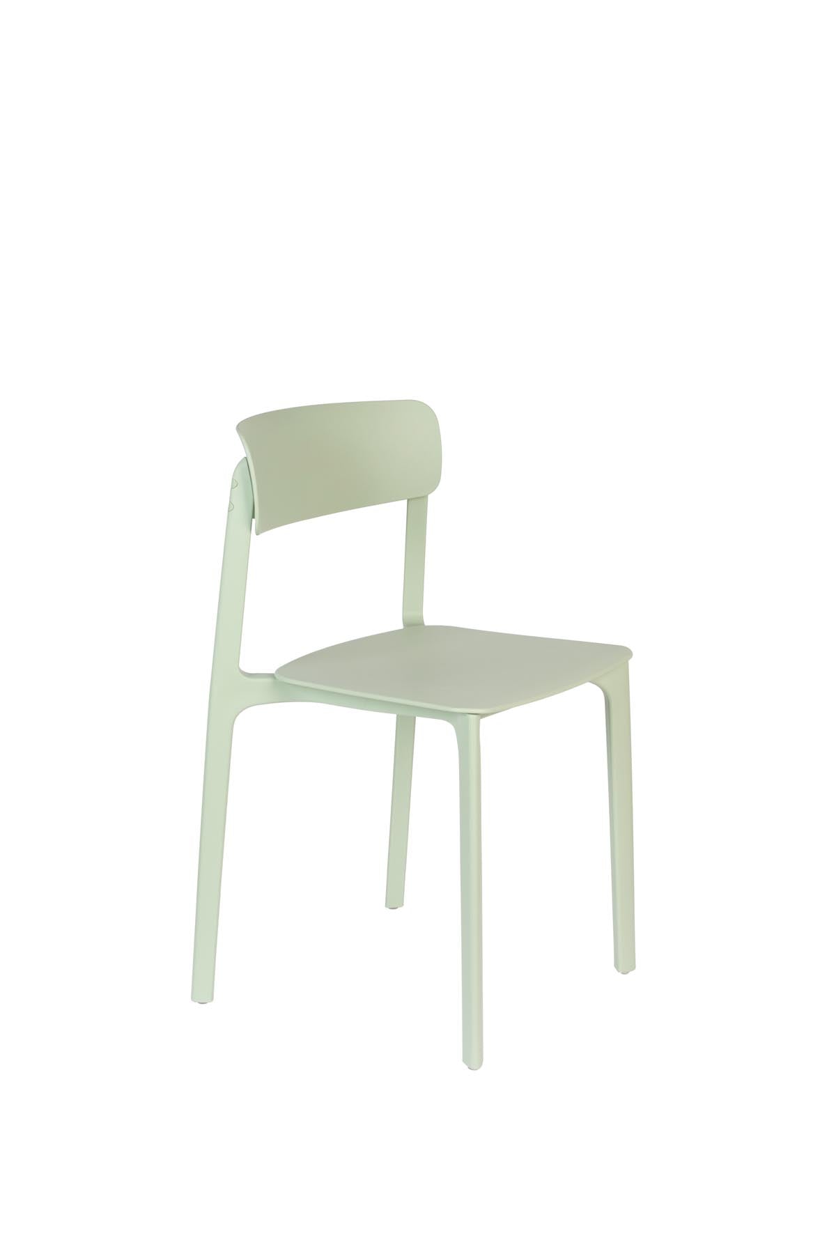 Stuhl Clive in Hellgrün präsentiert im Onlineshop von KAQTU Design AG. Stuhl ist von White Label Living