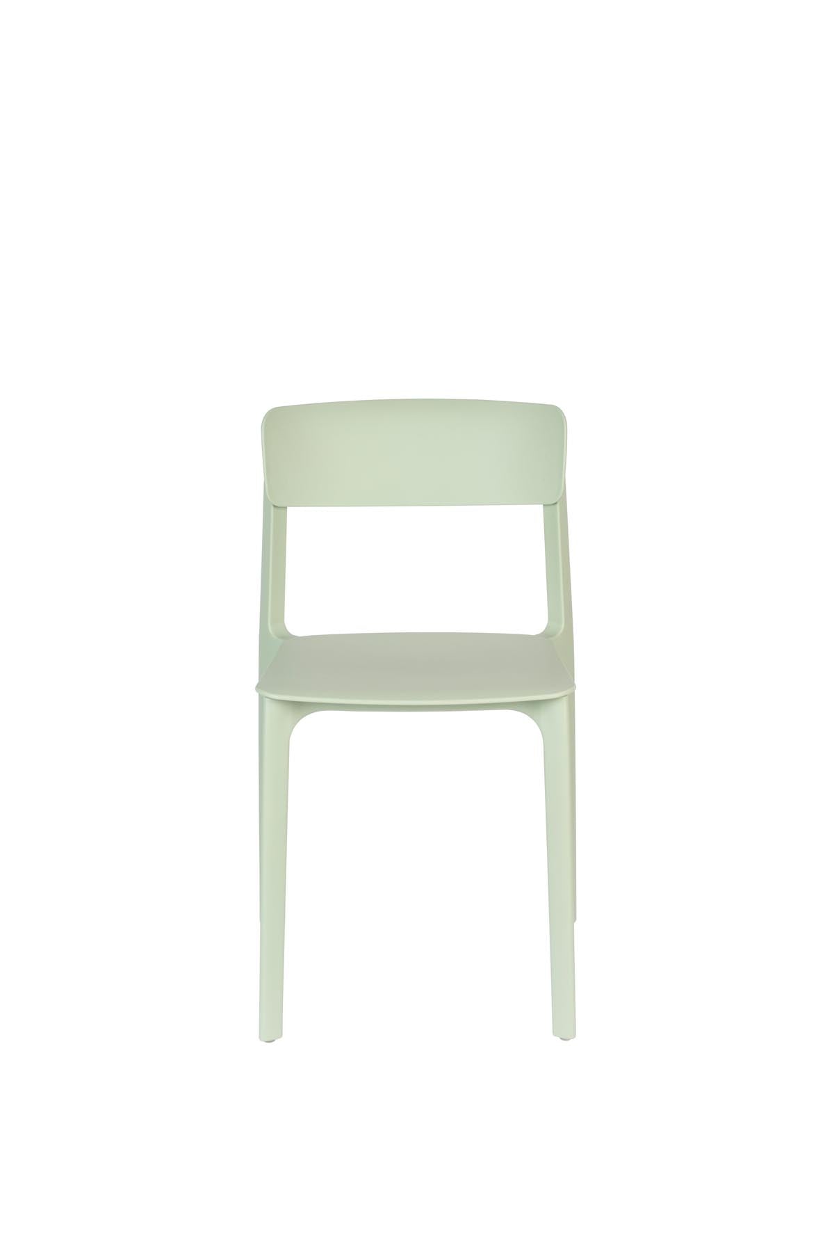 Stuhl Clive in Hellgrün präsentiert im Onlineshop von KAQTU Design AG. Stuhl ist von White Label Living