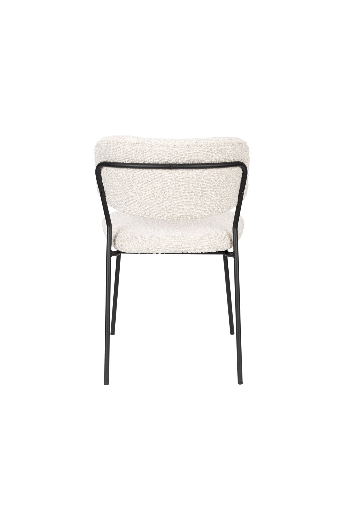 Stuhl Jolien gepolstert V2 in Weiss präsentiert im Onlineshop von KAQTU Design AG. Stuhl ist von White Label Living