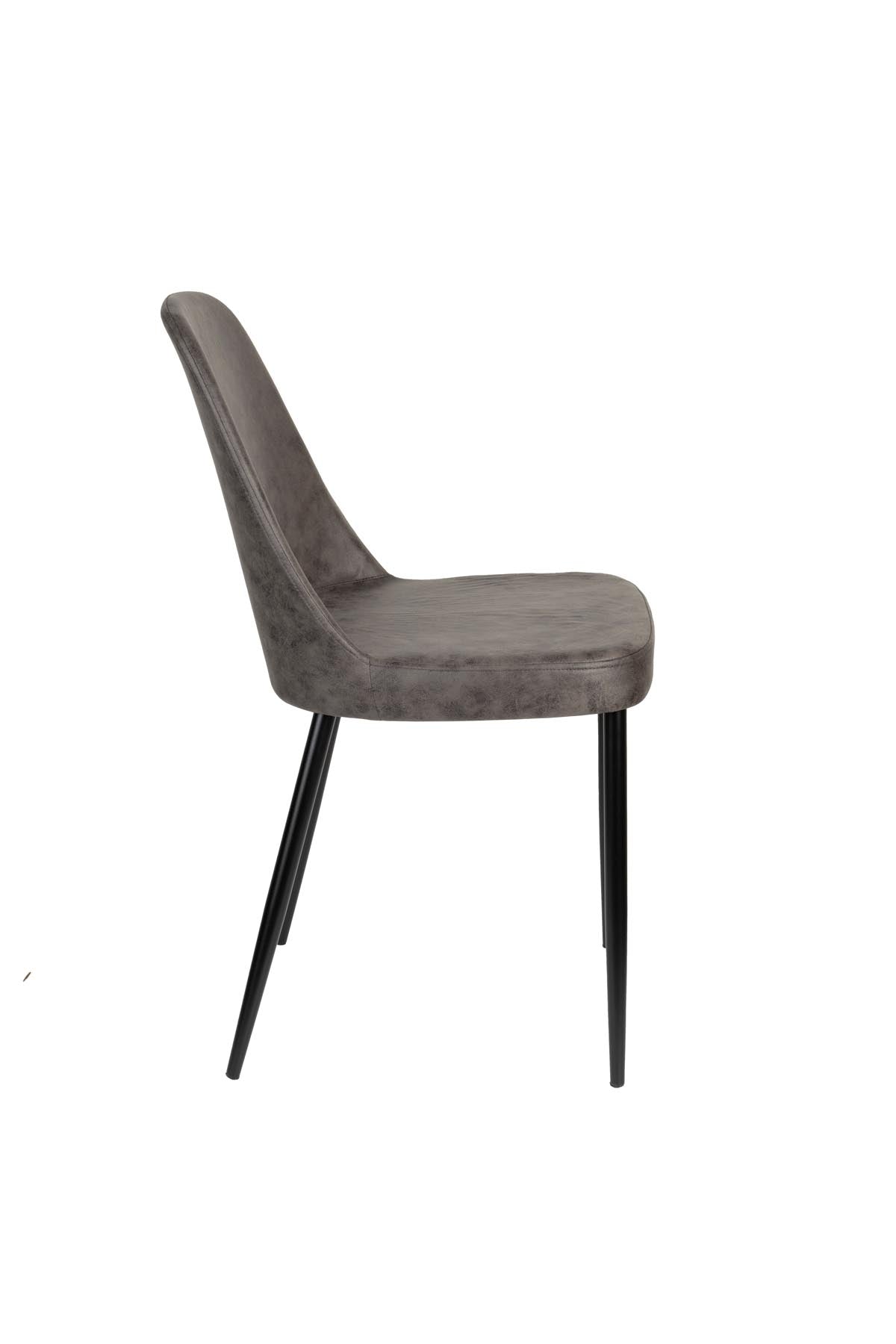Stuhl Alana in Grau präsentiert im Onlineshop von KAQTU Design AG. Stuhl ist von White Label Living