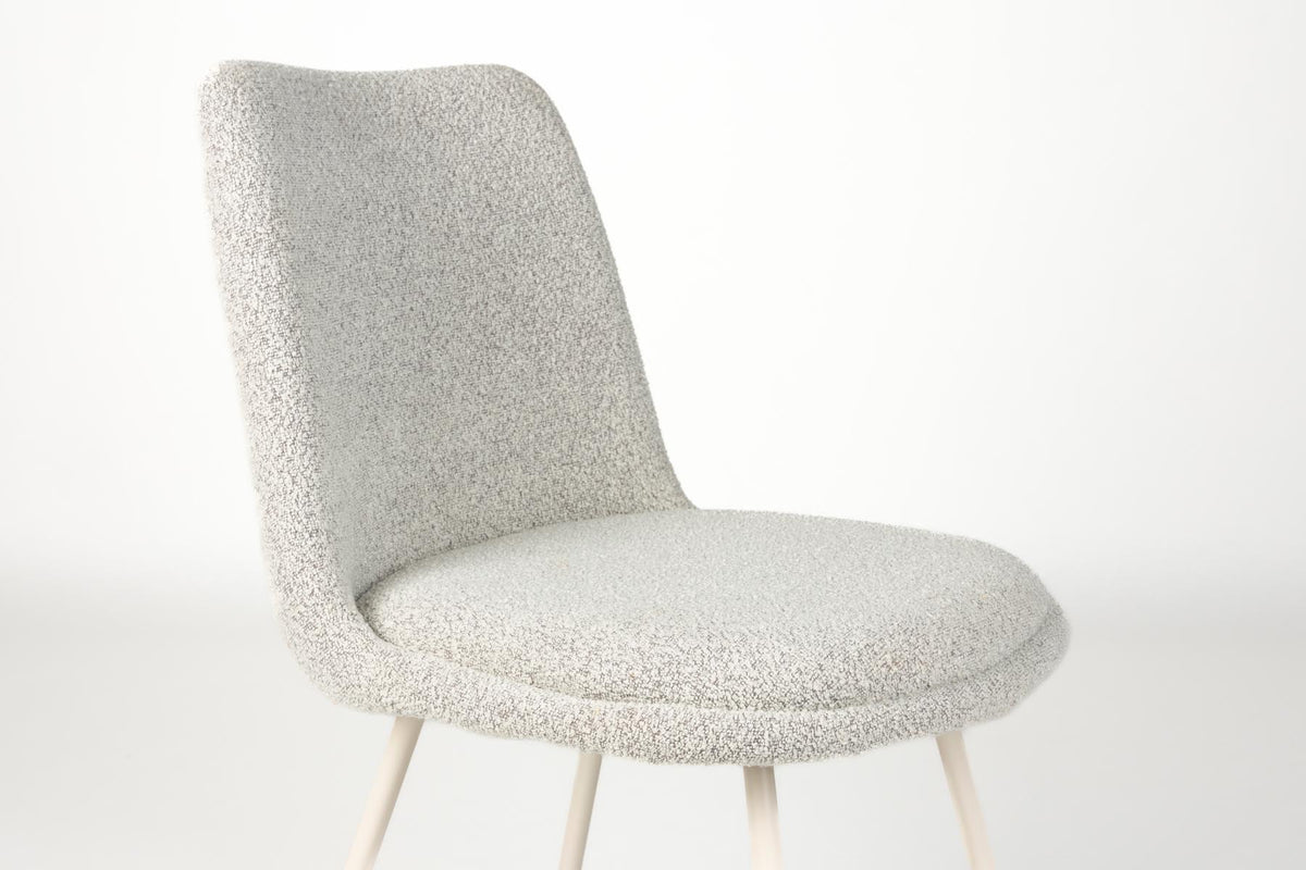 Fijs Stuhl Taupe in Grau präsentiert im Onlineshop von KAQTU Design AG. Stuhl ist von White Label Living