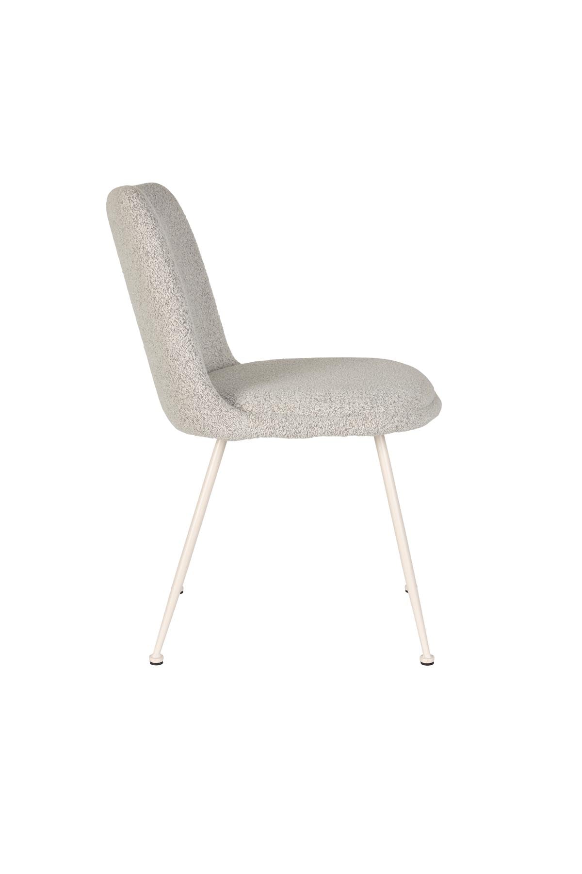 Fijs Stuhl Taupe in Grau präsentiert im Onlineshop von KAQTU Design AG. Stuhl ist von White Label Living
