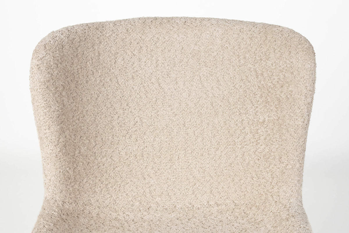 Stuhl Marion Off White in Weiss präsentiert im Onlineshop von KAQTU Design AG. Stuhl ist von White Label Living
