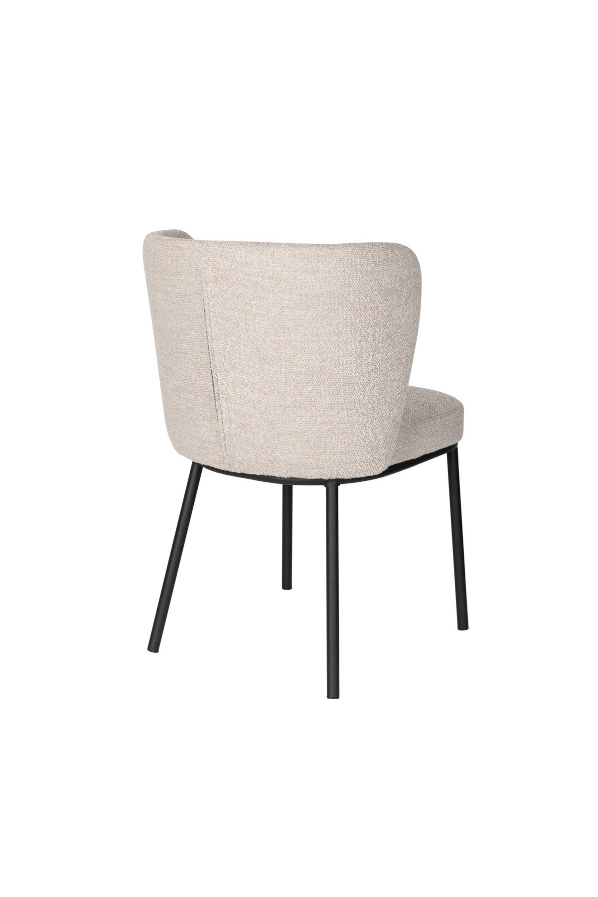 Guus Stuhl Beige in beige präsentiert im Onlineshop von KAQTU Design AG. Schalenstuhl ist von White Label Living