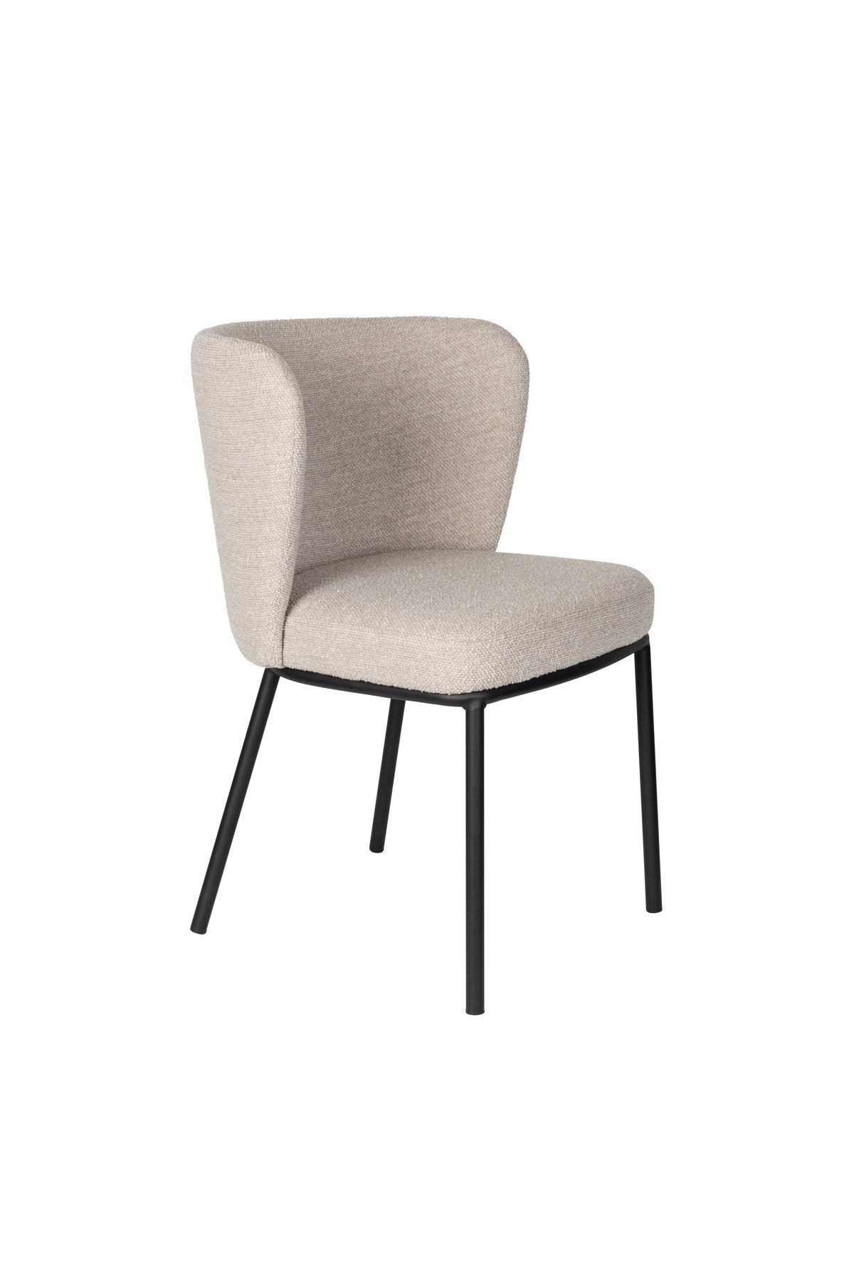 Guus Stuhl Beige in beige präsentiert im Onlineshop von KAQTU Design AG. Schalenstuhl ist von White Label Living