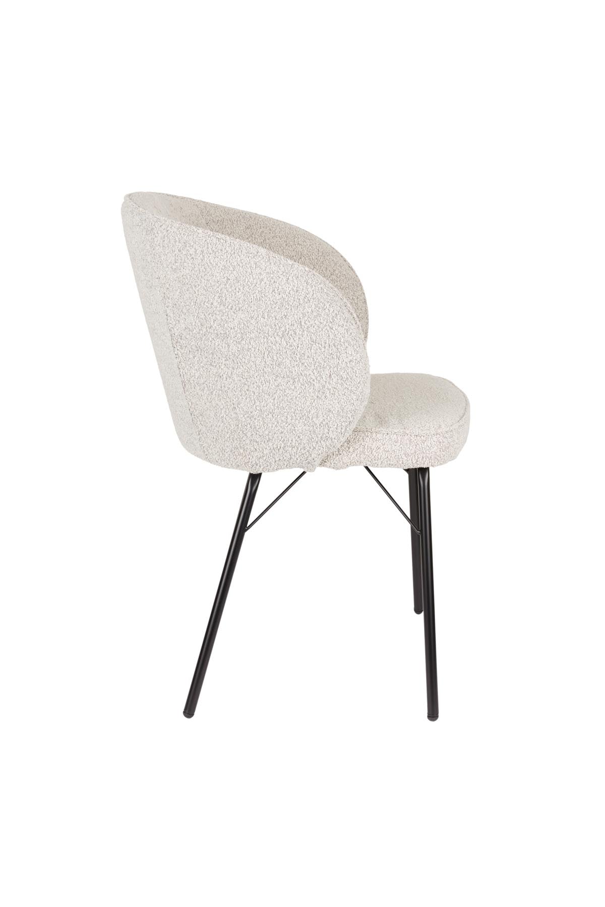 Stuhl Joa Beige in beige präsentiert im Onlineshop von KAQTU Design AG. Schalenstuhl ist von White Label Living
