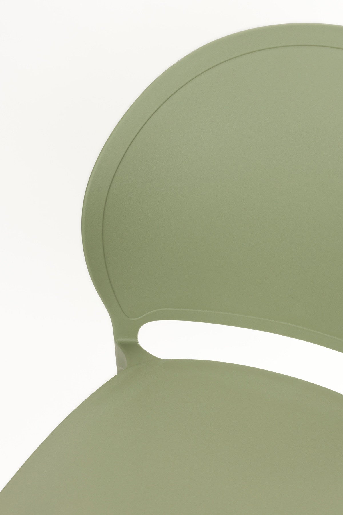 Outdoor-Stuhl Sjoerd Grün in Green präsentiert im Onlineshop von KAQTU Design AG. Stuhl ist von White Label Living