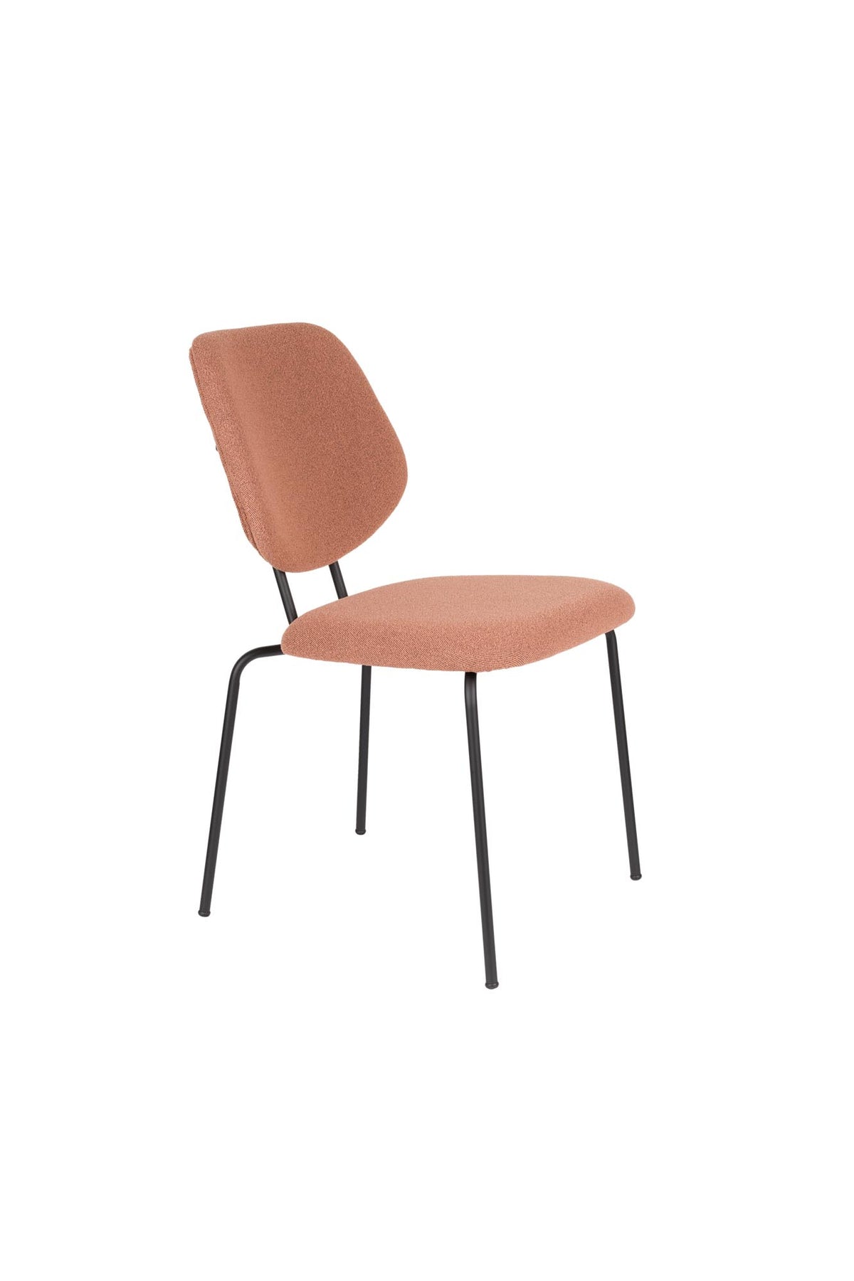 Stuhl Zelo in Rosa präsentiert im Onlineshop von KAQTU Design AG. Stuhl ist von White Label Living