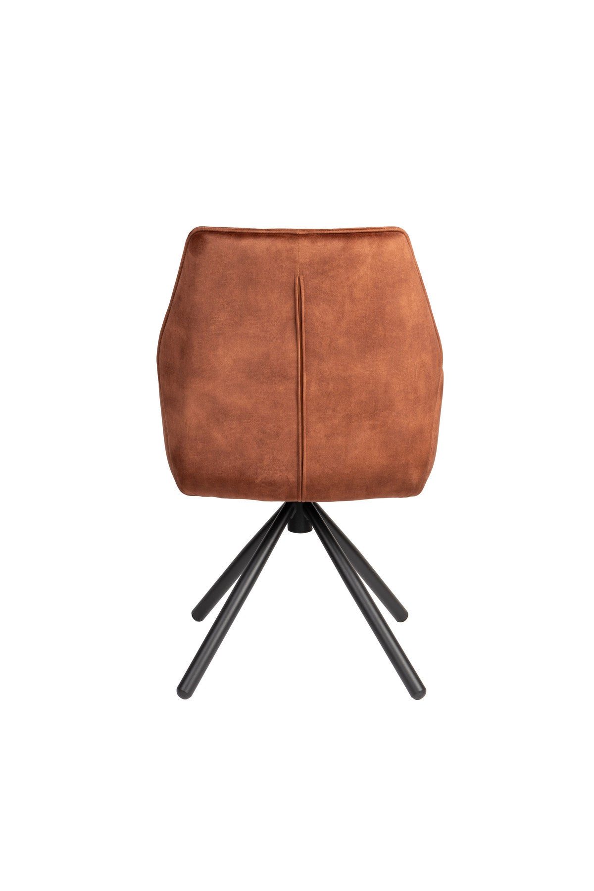 Armlehnstuhl Jamie in Braun präsentiert im Onlineshop von KAQTU Design AG. Stuhl mit Armlehne ist von White Label Living