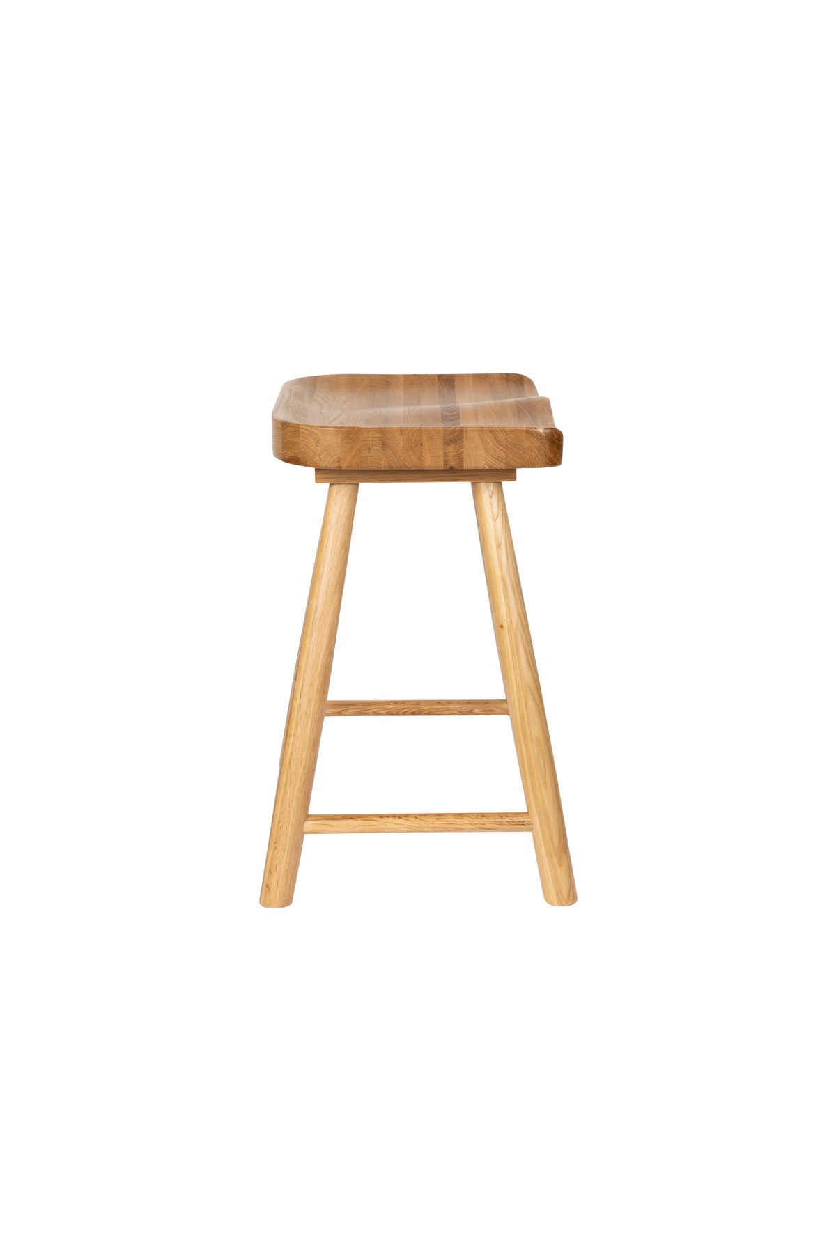 Hocker VANDER in Natur präsentiert im Onlineshop von KAQTU Design AG. Hocker ist von White Label Living