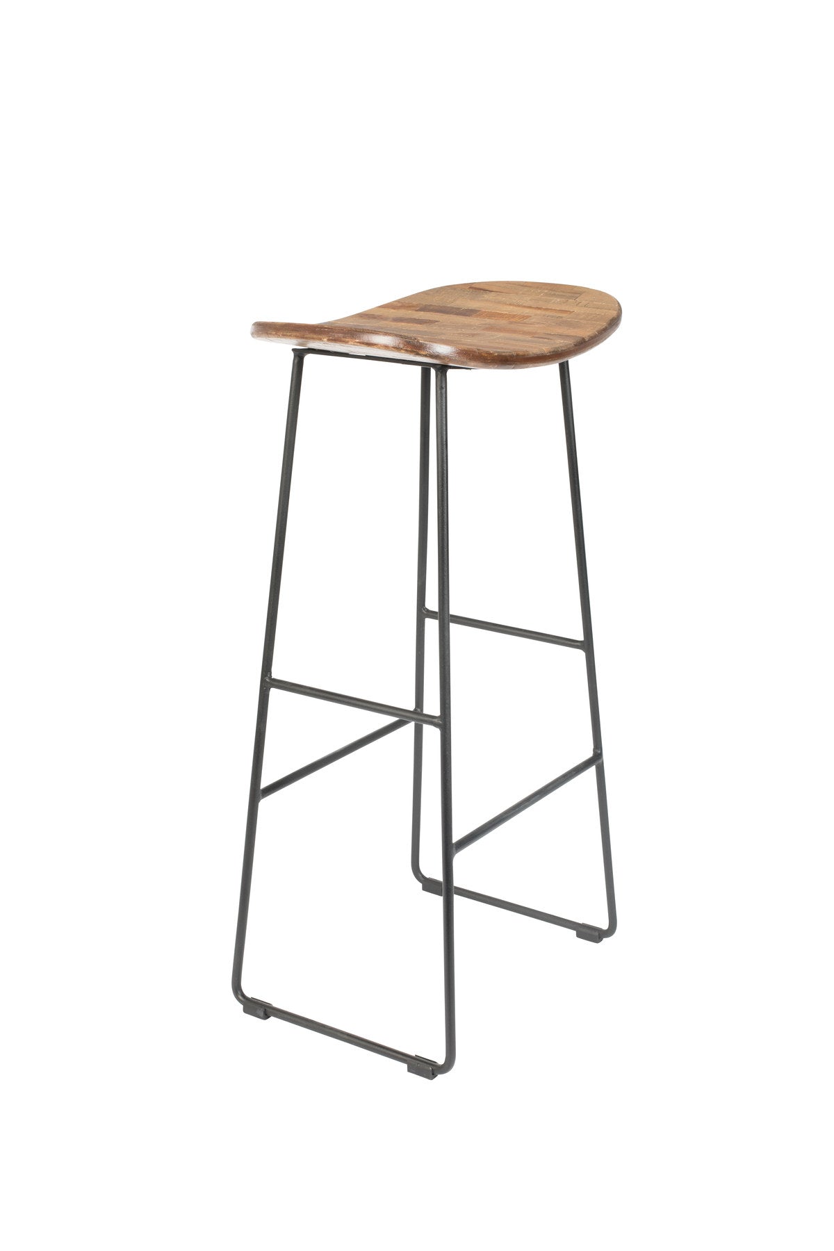 Barstuhl Tangle in Natur präsentiert im Onlineshop von KAQTU Design AG. Barstuhl ist von White Label Living