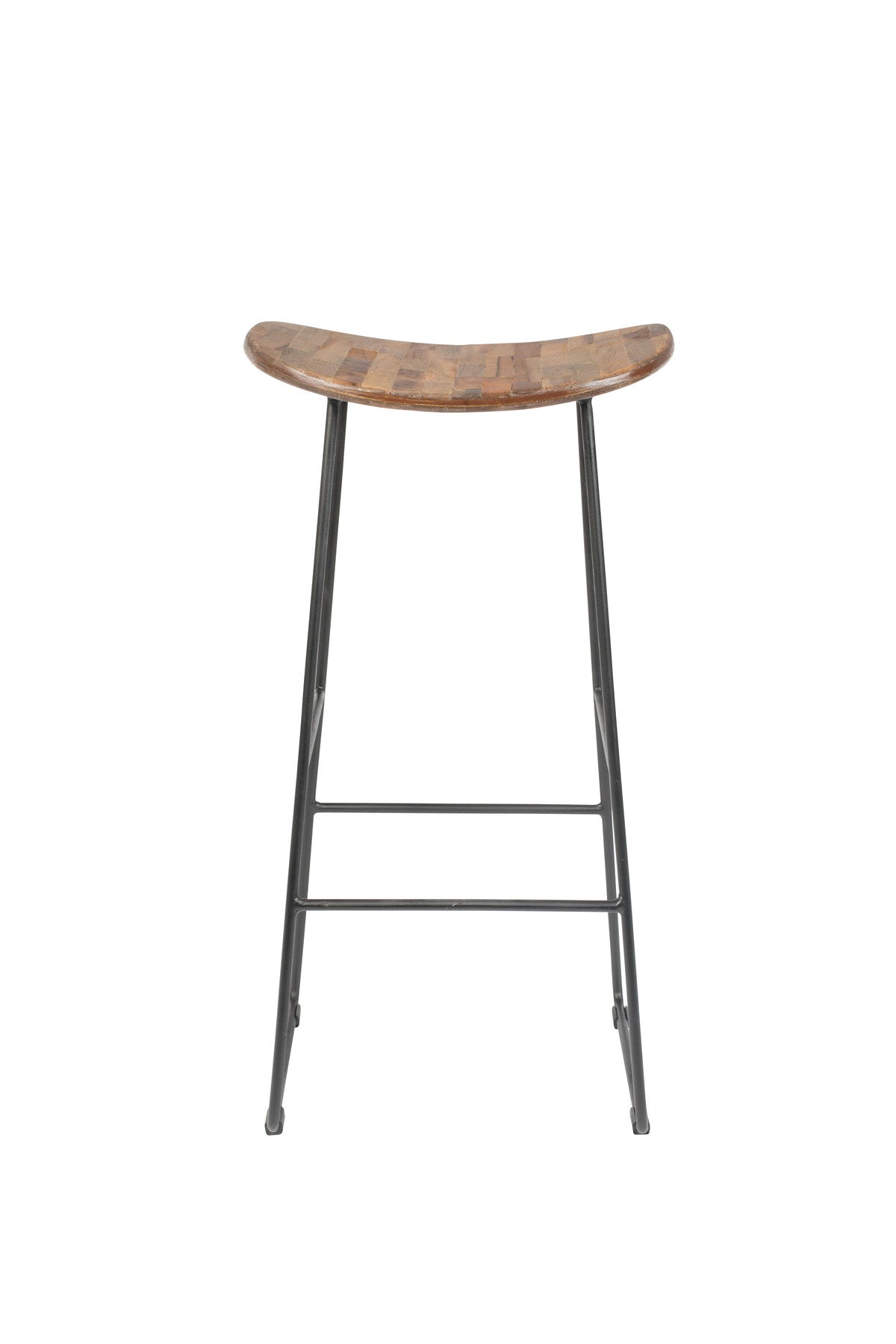 Barstuhl Tangle in Braun präsentiert im Onlineshop von KAQTU Design AG. Barstuhl ist von White Label Living