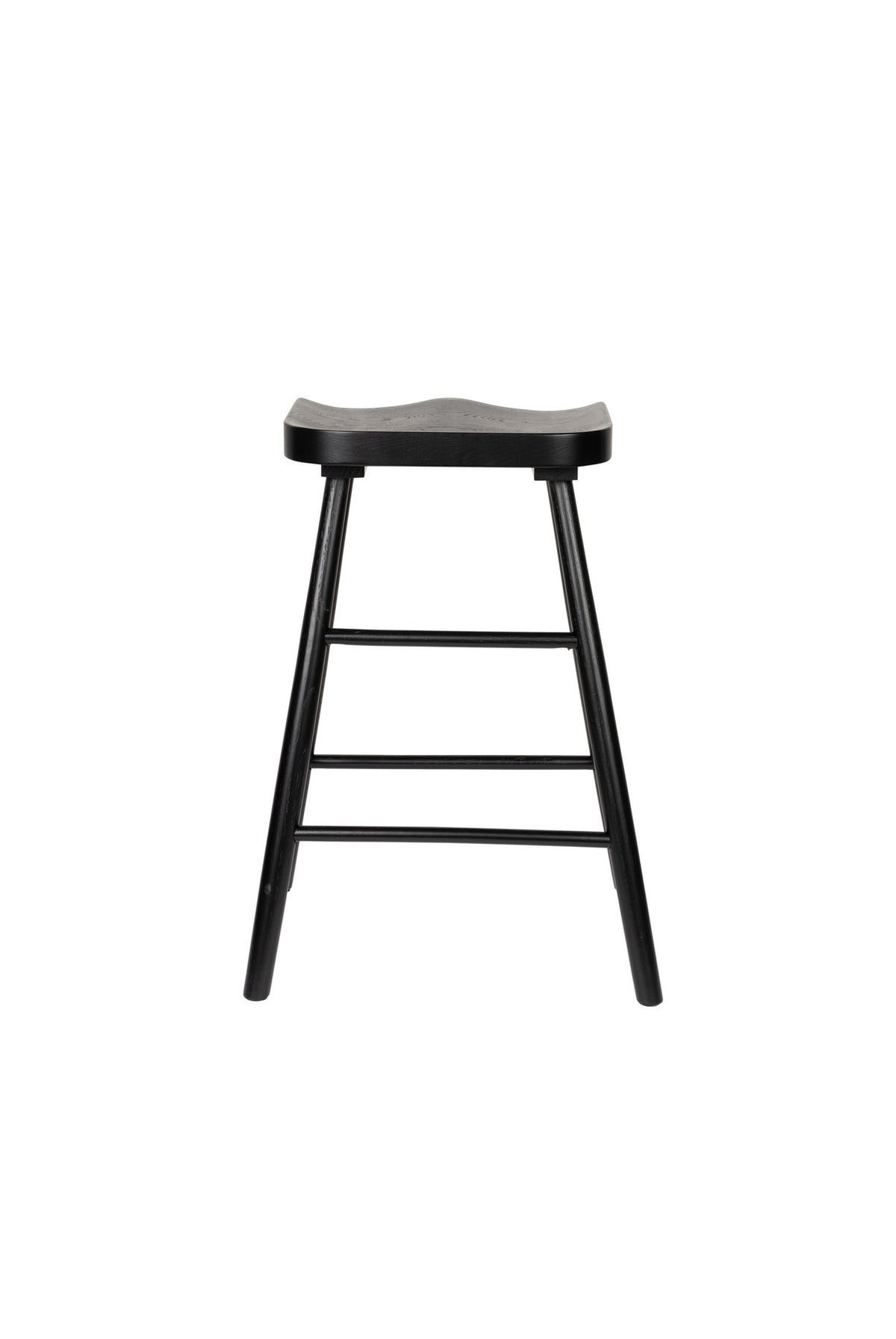 Barstuhl VANDER in Schwarz präsentiert im Onlineshop von KAQTU Design AG. Barhocker ist von White Label Living