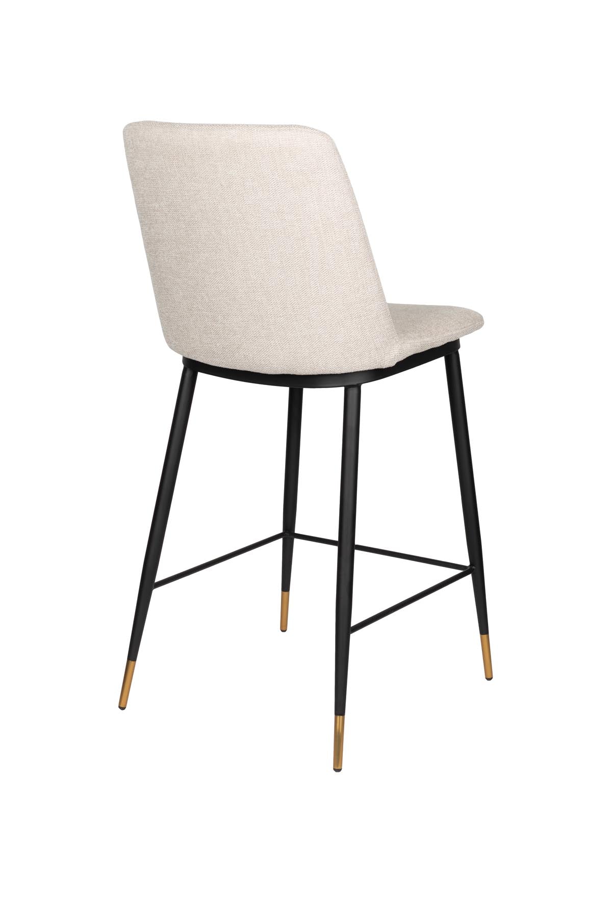 Barstuhl LIONEL in Beige präsentiert im Onlineshop von KAQTU Design AG. Barstuhl ist von White Label Living