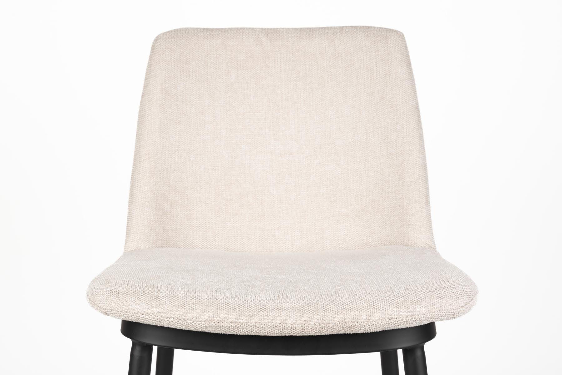 Barstuhl LIONEL in Beige präsentiert im Onlineshop von KAQTU Design AG. Barstuhl ist von White Label Living
