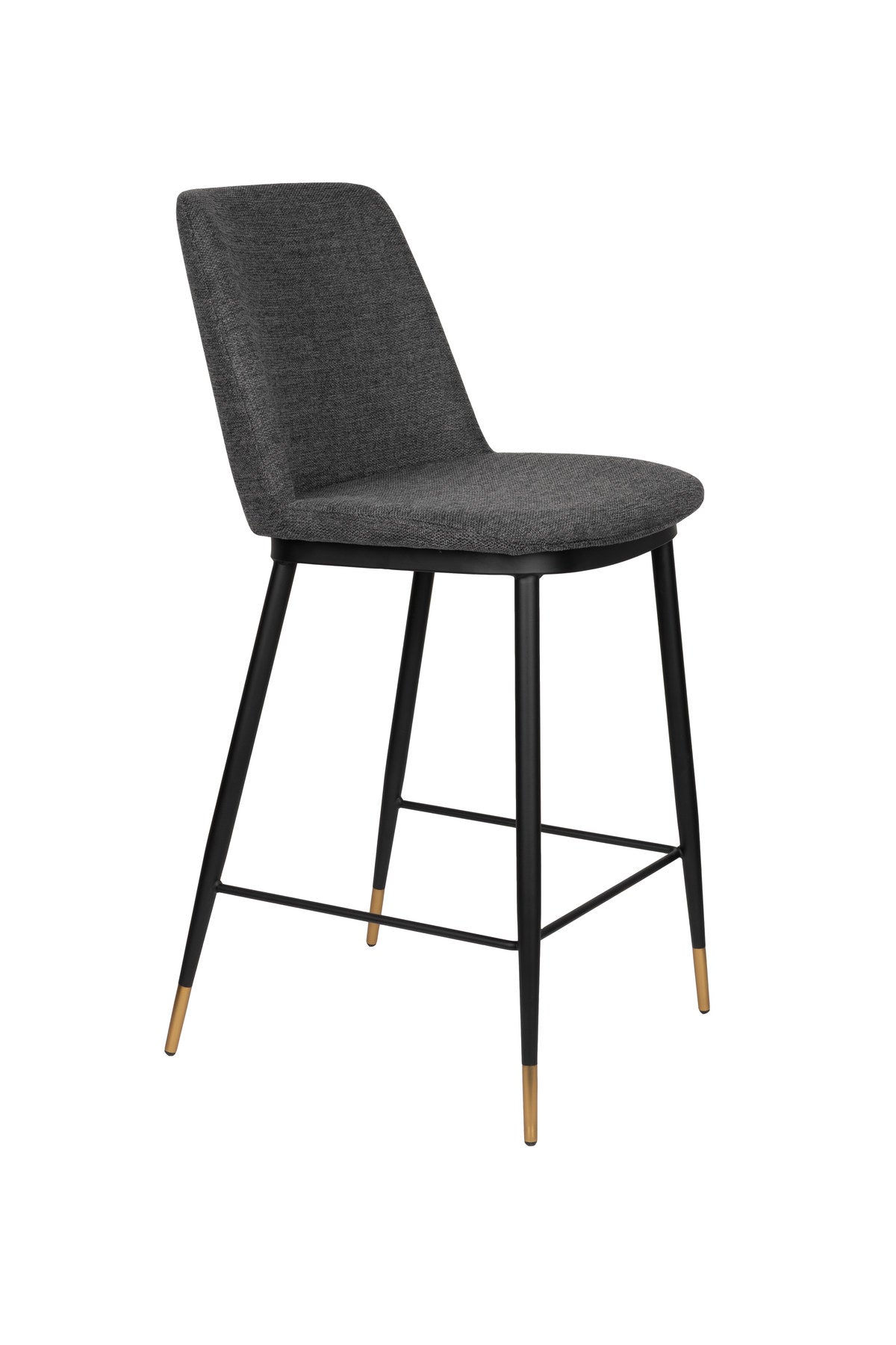 Barstuhl LIONEL in Grau präsentiert im Onlineshop von KAQTU Design AG. Barstuhl ist von White Label Living