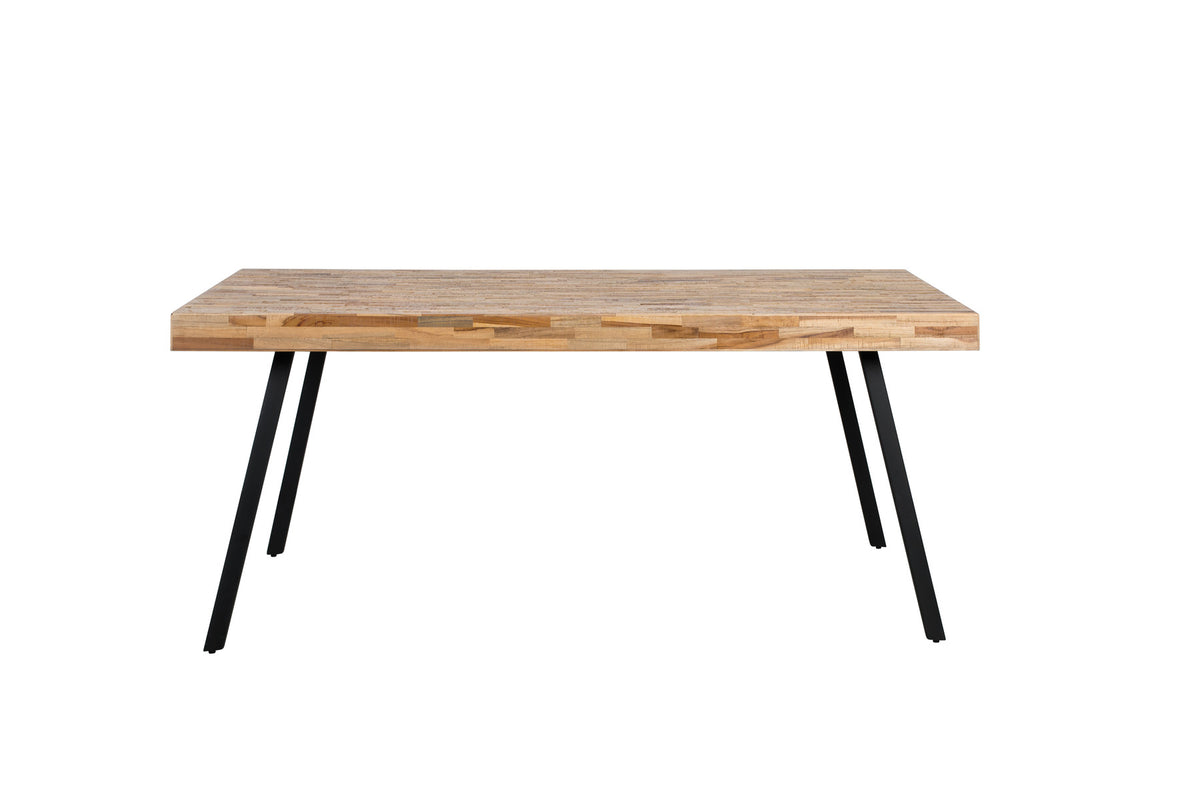 Tisch Suri in Braun präsentiert im Onlineshop von KAQTU Design AG. Esstisch ist von White Label Living