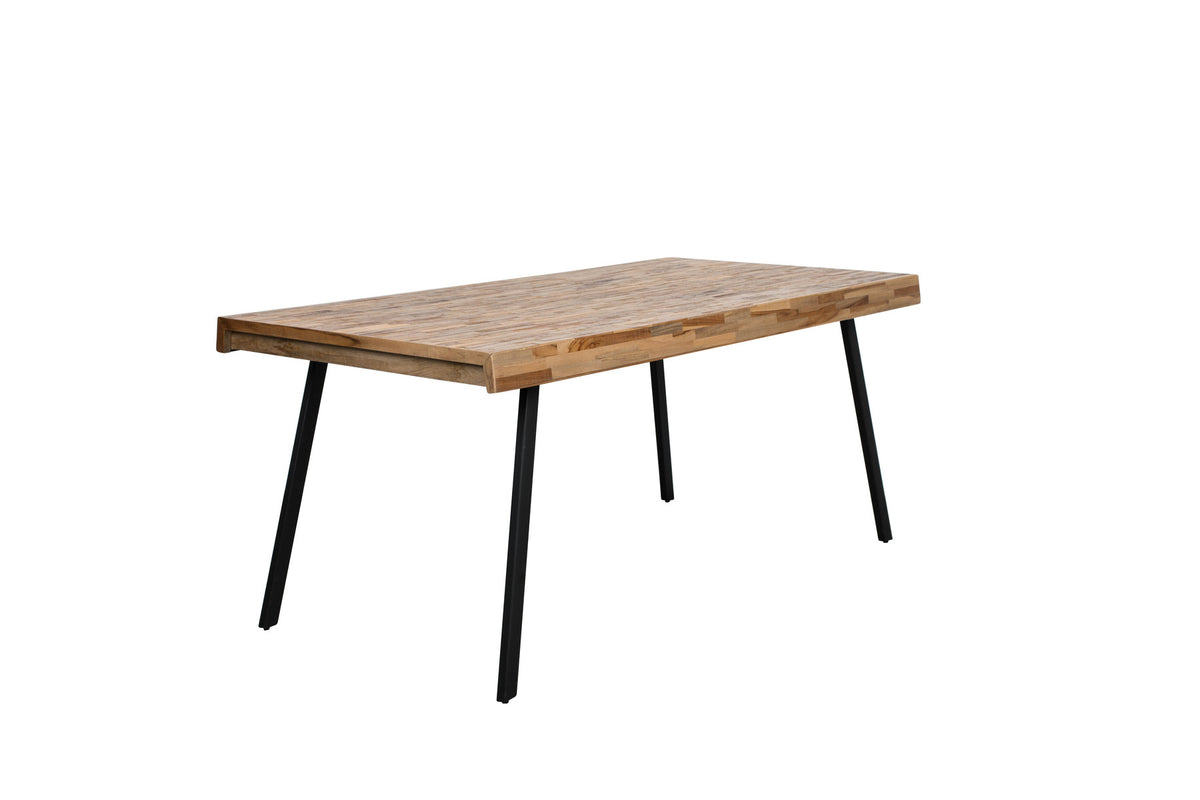 Tisch Suri in Braun präsentiert im Onlineshop von KAQTU Design AG. Esstisch ist von White Label Living