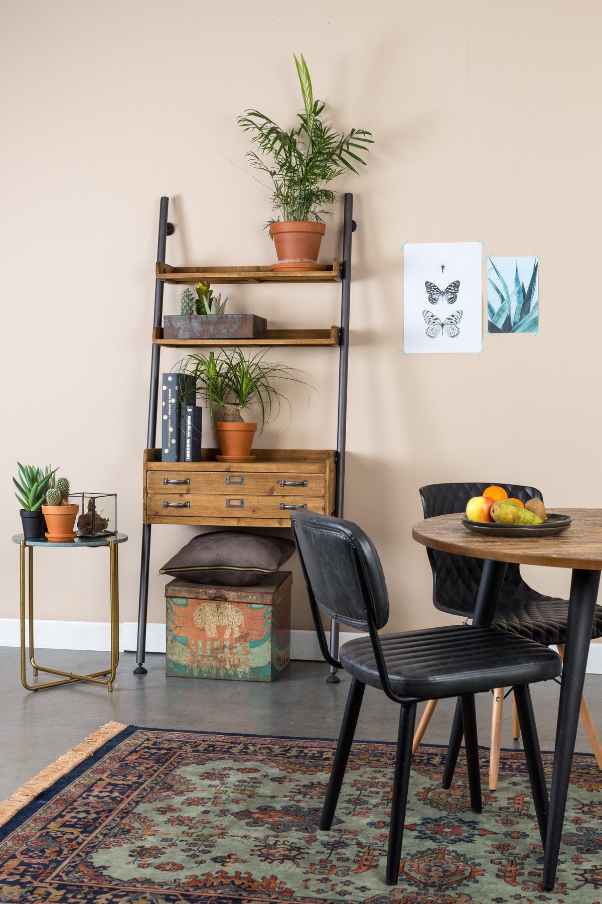 Tisch MO in Braun präsentiert im Onlineshop von KAQTU Design AG. Esstisch ist von White Label Living