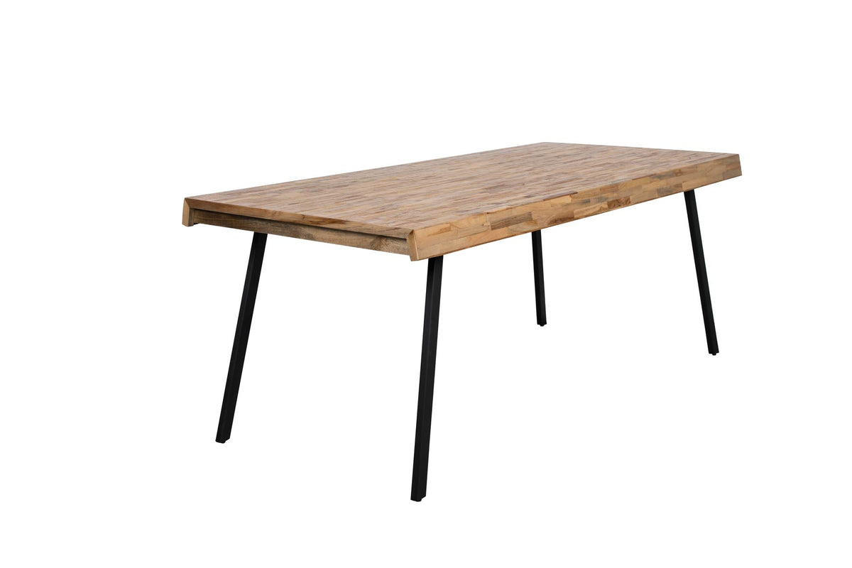 Tisch Suri in Braun präsentiert im Onlineshop von KAQTU Design AG. Esstisch ist von White Label Living