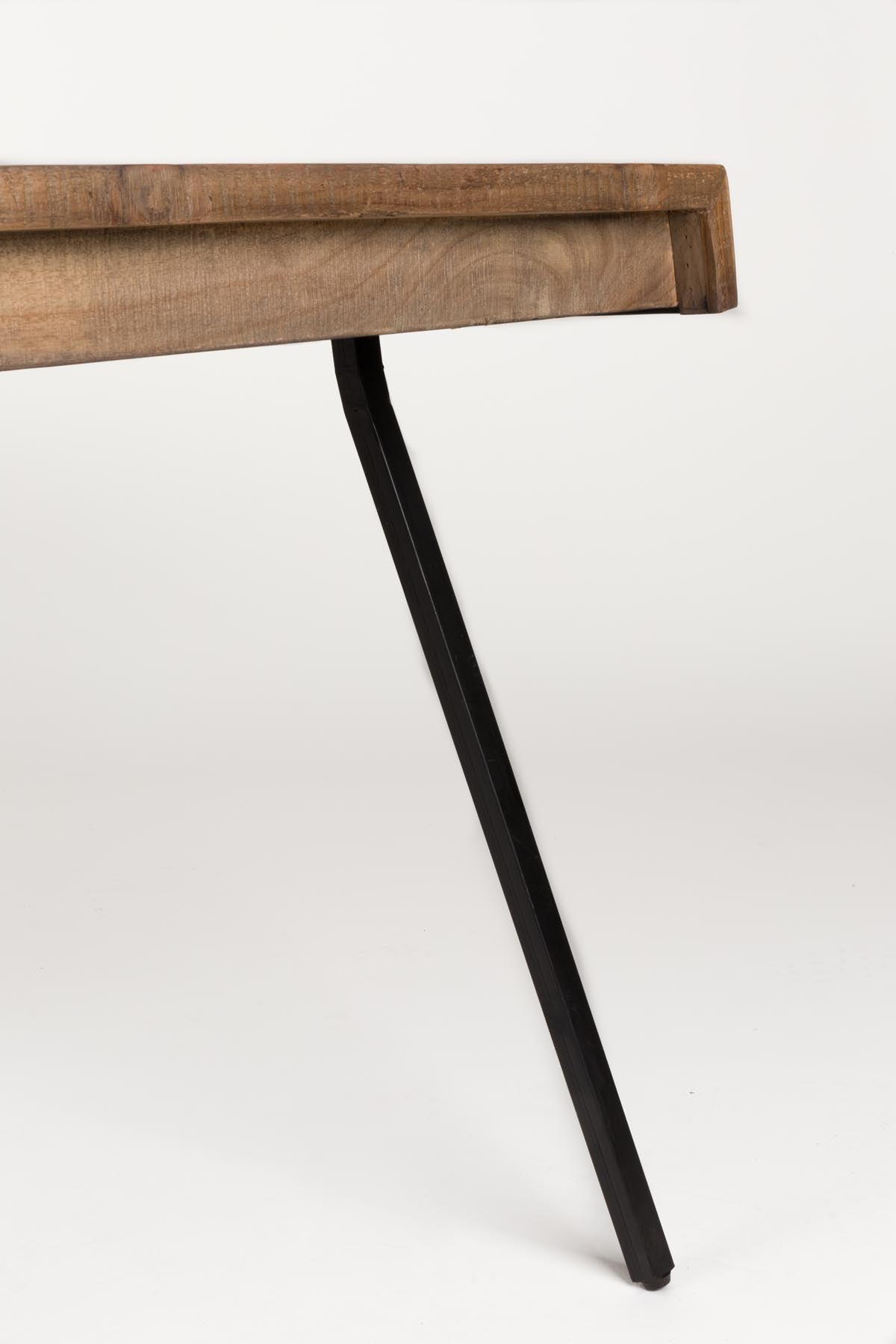 Tisch Suri in Braun präsentiert im Onlineshop von KAQTU Design AG. Esstisch ist von White Label Living