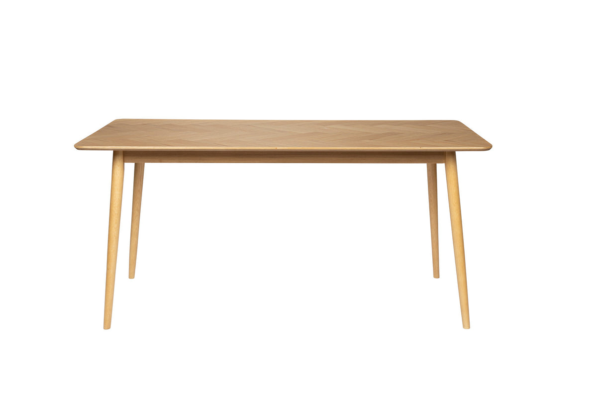 Tisch Fabio in Natur präsentiert im Onlineshop von KAQTU Design AG. Esstisch ist von White Label Living