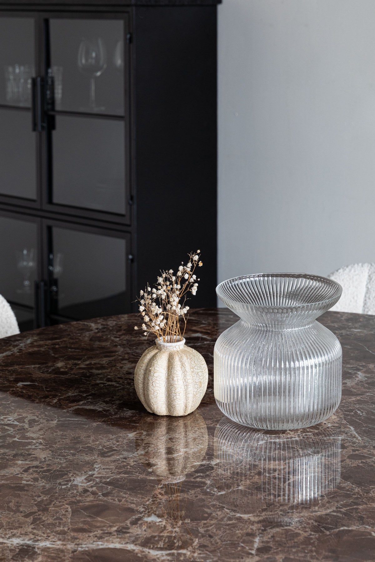Tisch  MARU BROWN in Braun präsentiert im Onlineshop von KAQTU Design AG. Esstisch ist von White Label Living