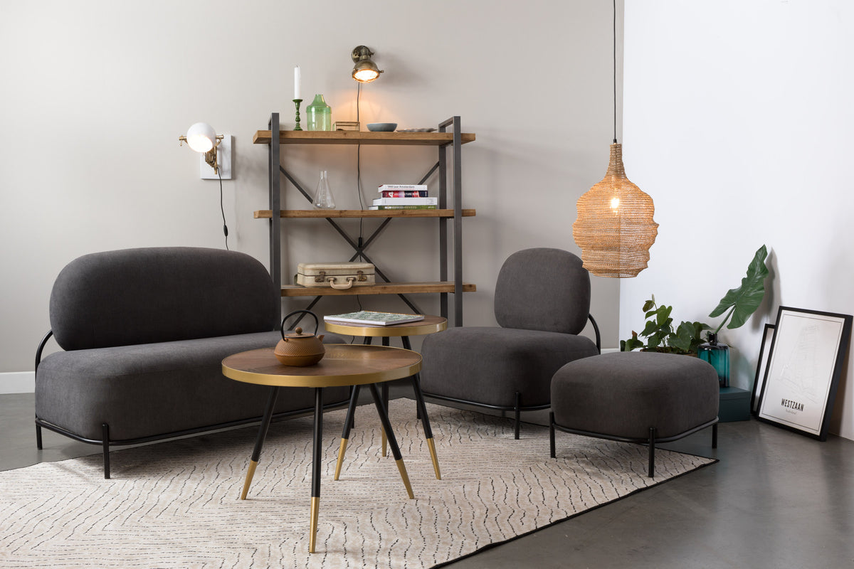Beistelltisch DENISE in Mehrfarbig präsentiert im Onlineshop von KAQTU Design AG. Couchtisch ist von White Label Living
