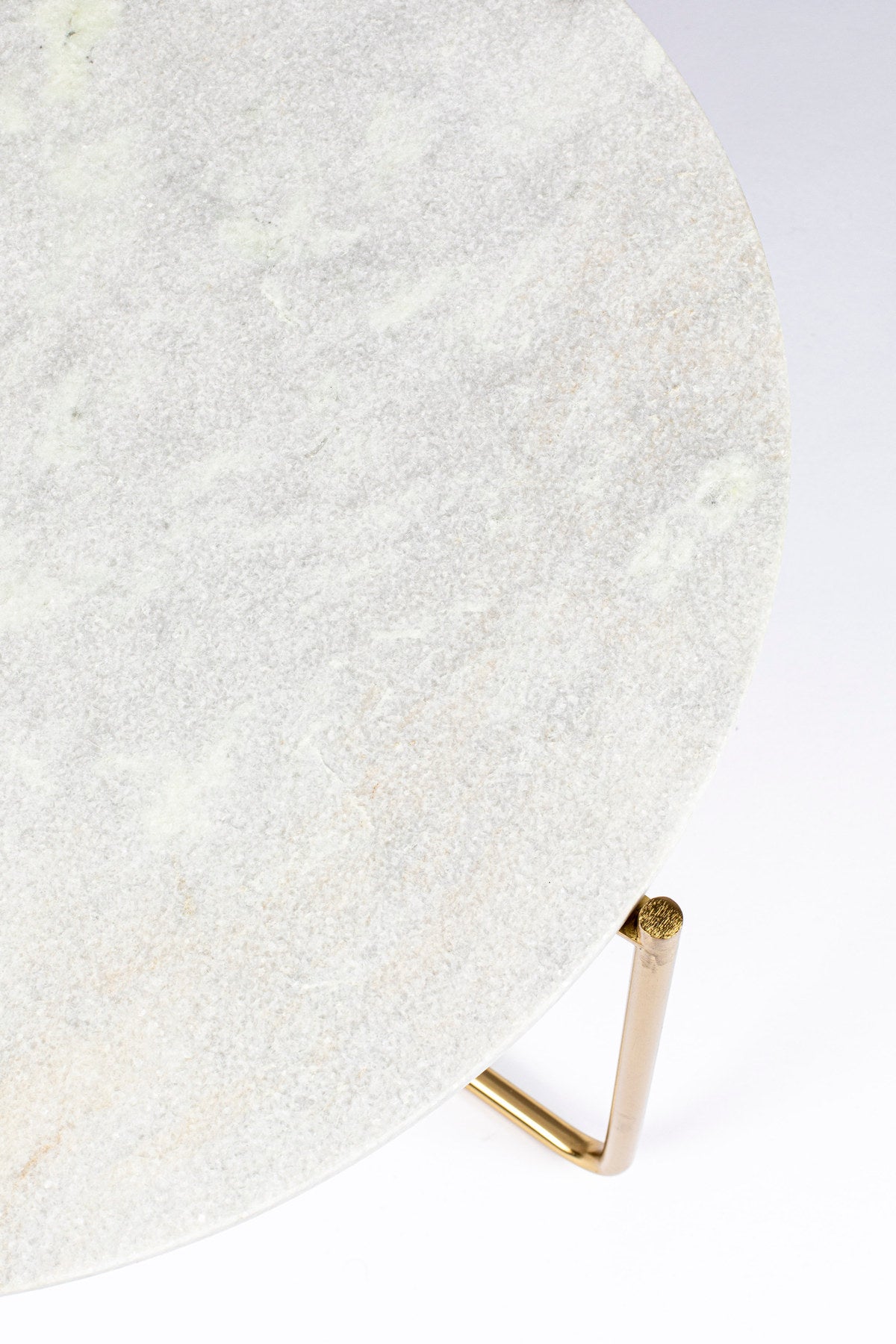 Beistelltisch TIMPA MARBLE in Weiss präsentiert im Onlineshop von KAQTU Design AG. Couchtisch ist von White Label Living