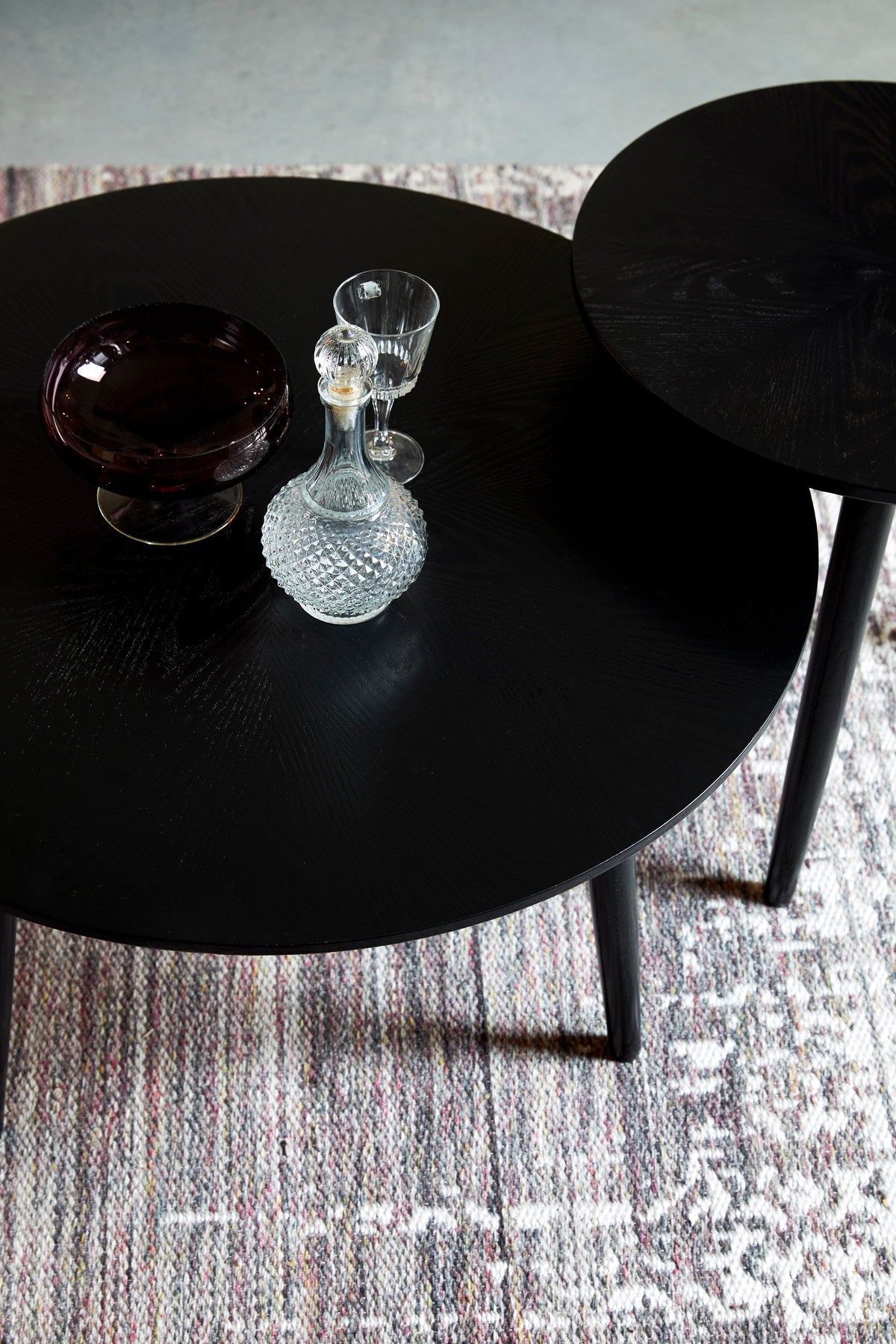 Beistelltisch Fabio in Schwarz präsentiert im Onlineshop von KAQTU Design AG. Couchtisch ist von White Label Living
