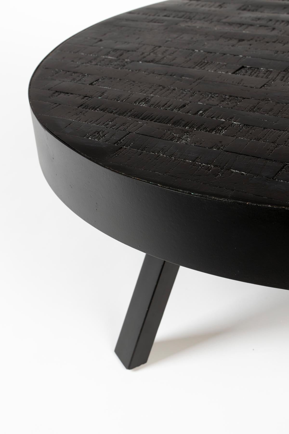 Beistelltisch SURI in Schwarz präsentiert im Onlineshop von KAQTU Design AG. Couchtisch ist von White Label Living