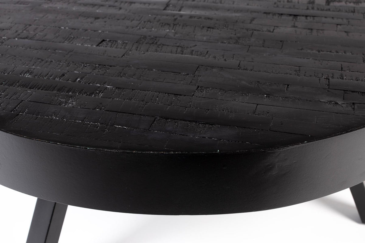 Beistelltisch SURI in Schwarz präsentiert im Onlineshop von KAQTU Design AG. Couchtisch ist von White Label Living