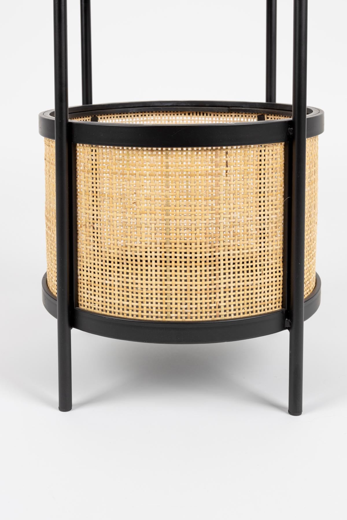Beistelltisch MAKOTO in Schwarz präsentiert im Onlineshop von KAQTU Design AG. Couchtisch ist von White Label Living