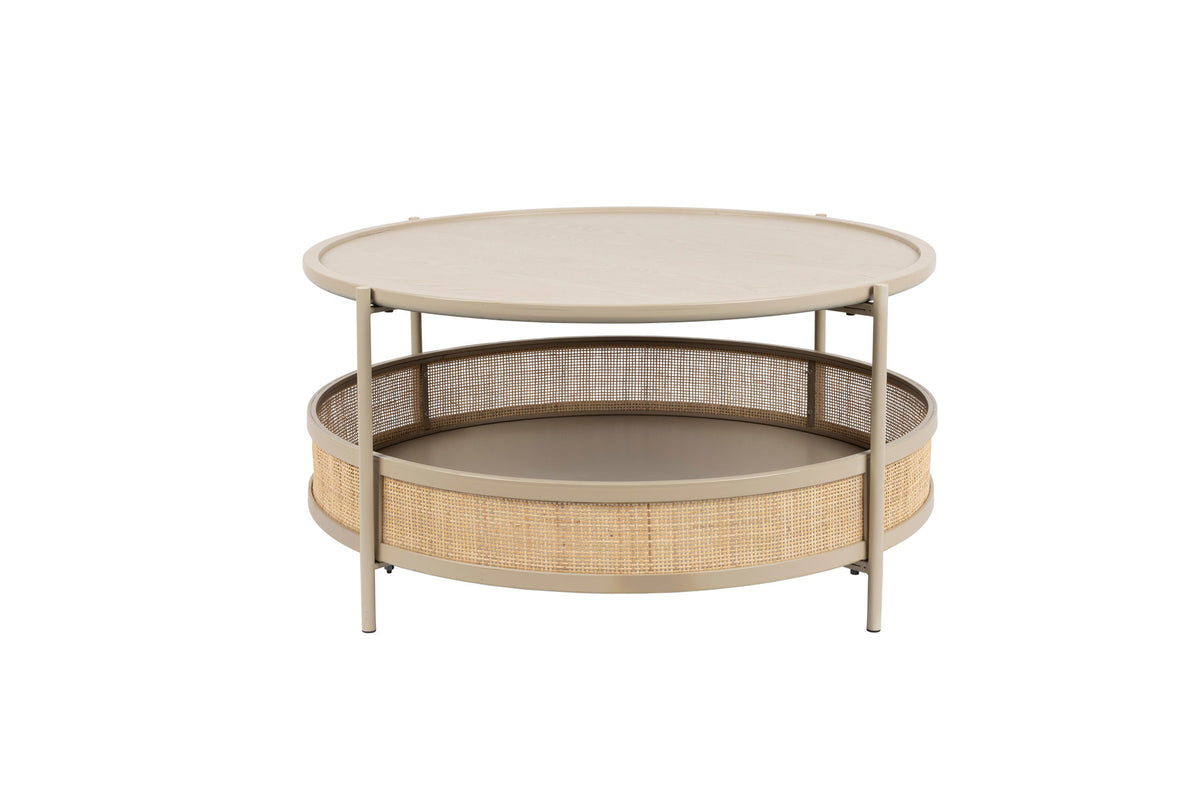 Beistelltisch MAKOTO in Sand präsentiert im Onlineshop von KAQTU Design AG. Couchtisch ist von White Label Living