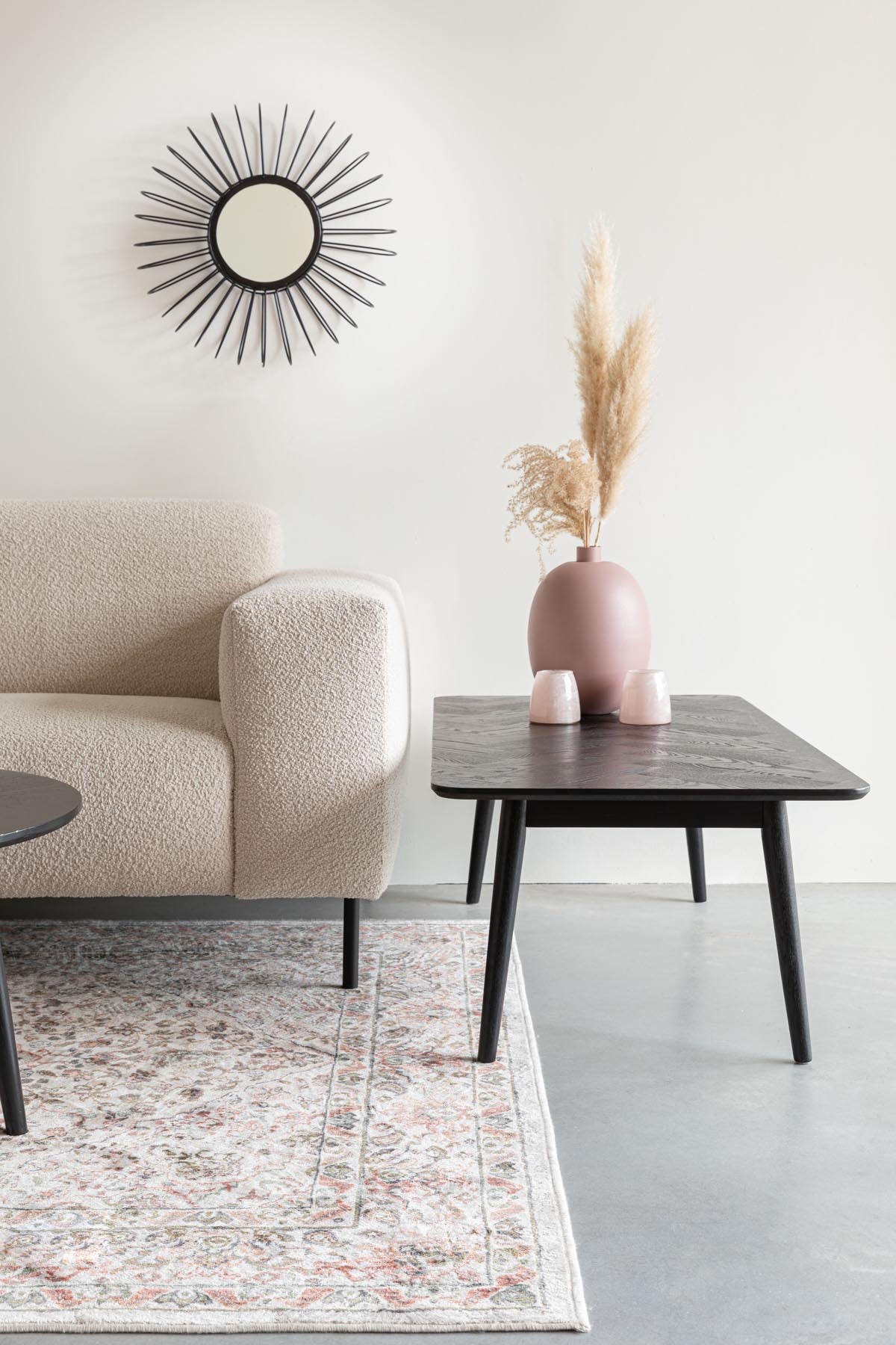 Beistelltisch Fabio in Schwarz präsentiert im Onlineshop von KAQTU Design AG. Couchtisch ist von White Label Living