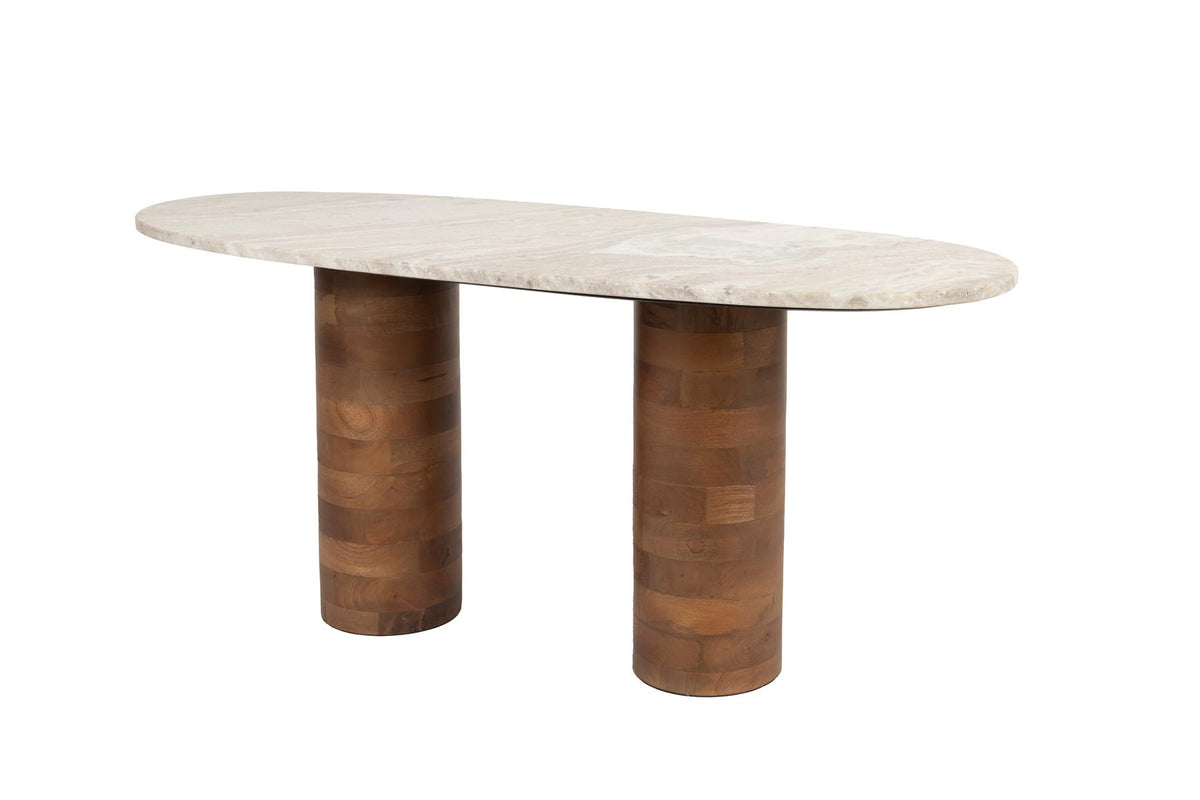 Couchtisch Kouk in Braun präsentiert im Onlineshop von KAQTU Design AG. Couchtisch ist von White Label Living
