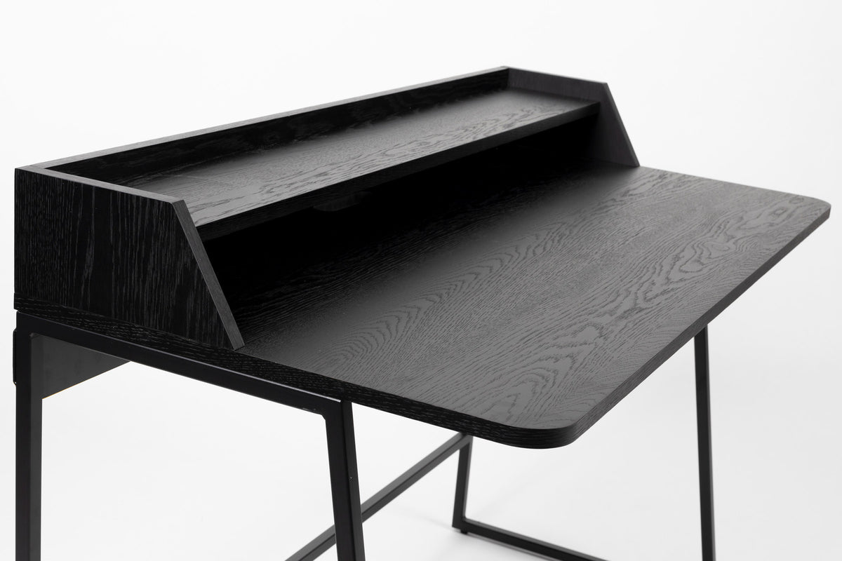 Schreibtisch GIORGIO in Schwarz präsentiert im Onlineshop von KAQTU Design AG. Schreibtisch ist von White Label Living