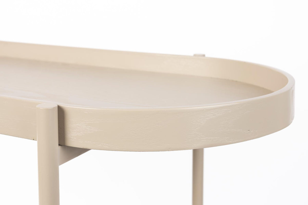 Konsolentisch AMAYA in beige präsentiert im Onlineshop von KAQTU Design AG. Konsolentisch ist von White Label Living