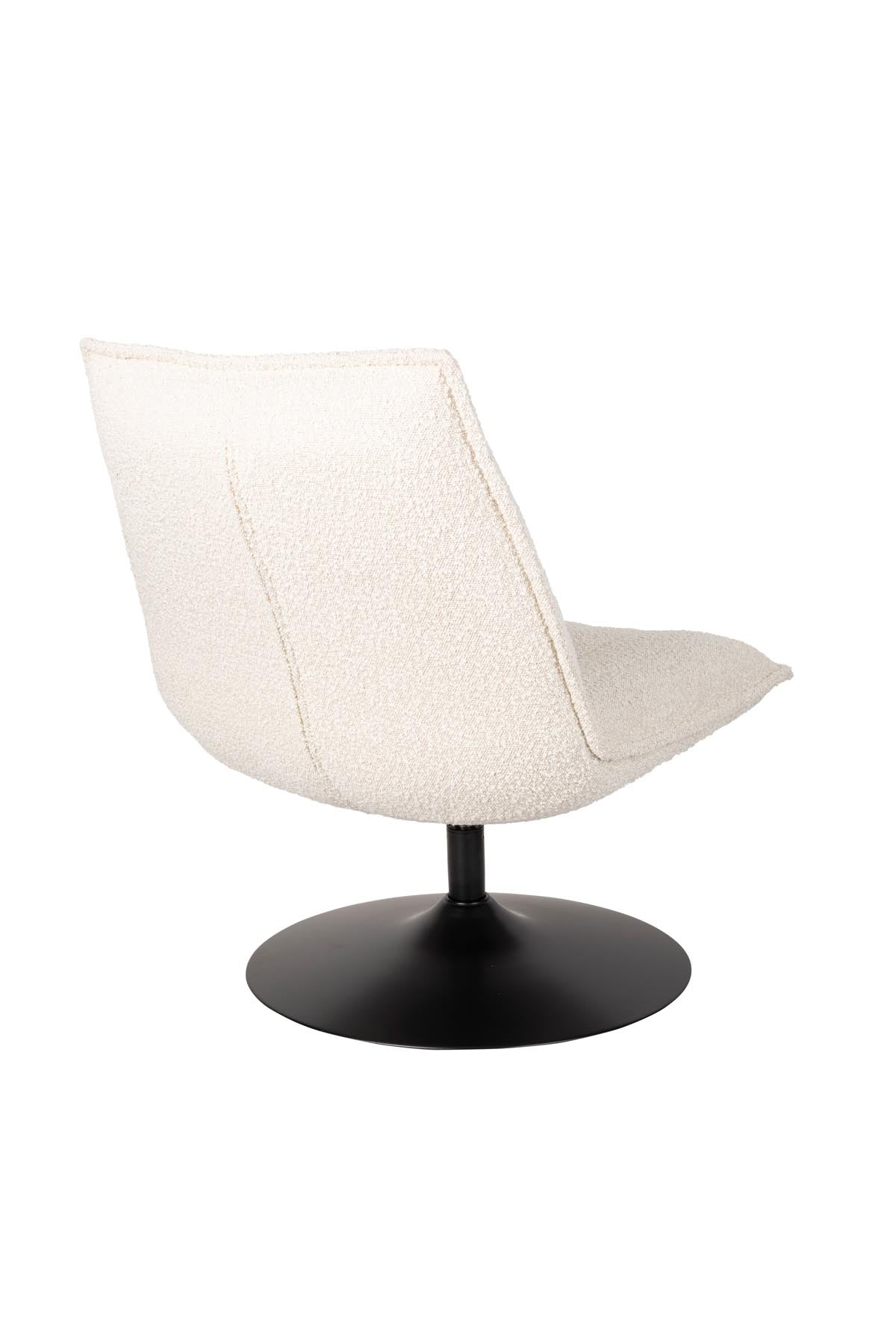 Loungesessel JAX in Weiss präsentiert im Onlineshop von KAQTU Design AG. Sessel ist von White Label Living