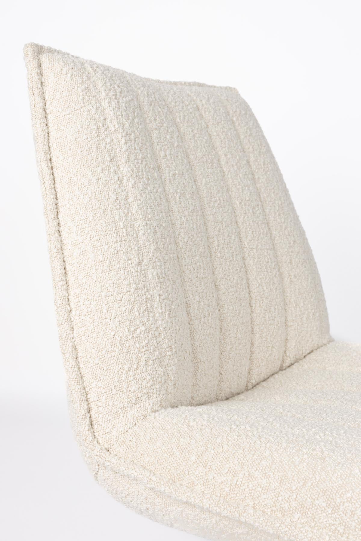 Loungesessel JAX in Weiss präsentiert im Onlineshop von KAQTU Design AG. Sessel ist von White Label Living